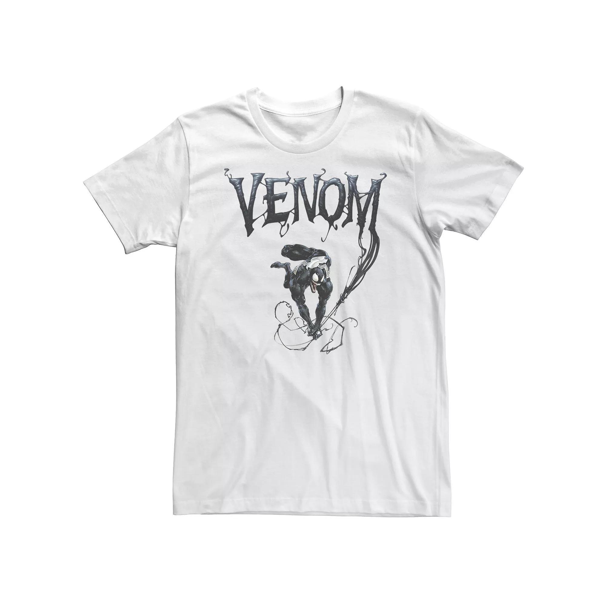 Big & Tall Marvel Venom Symbiote Style Swing Tee, Men's,  Product Image