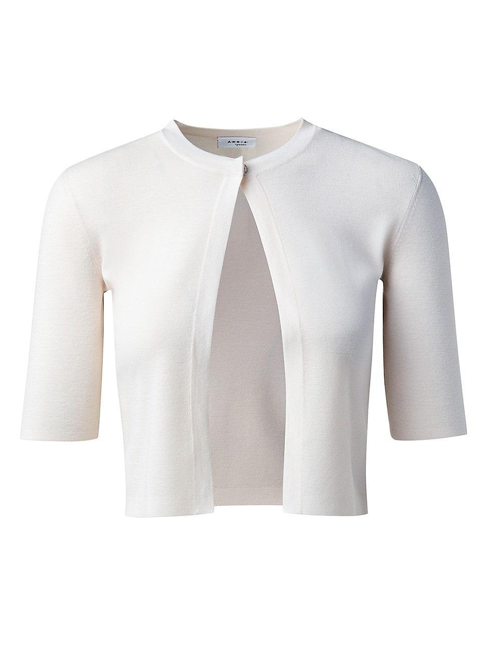 Womens Elements Wool Cropped Cardigan Product Image