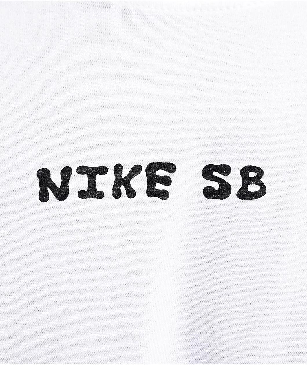 Nike SB Quasar White T-Shirt Product Image