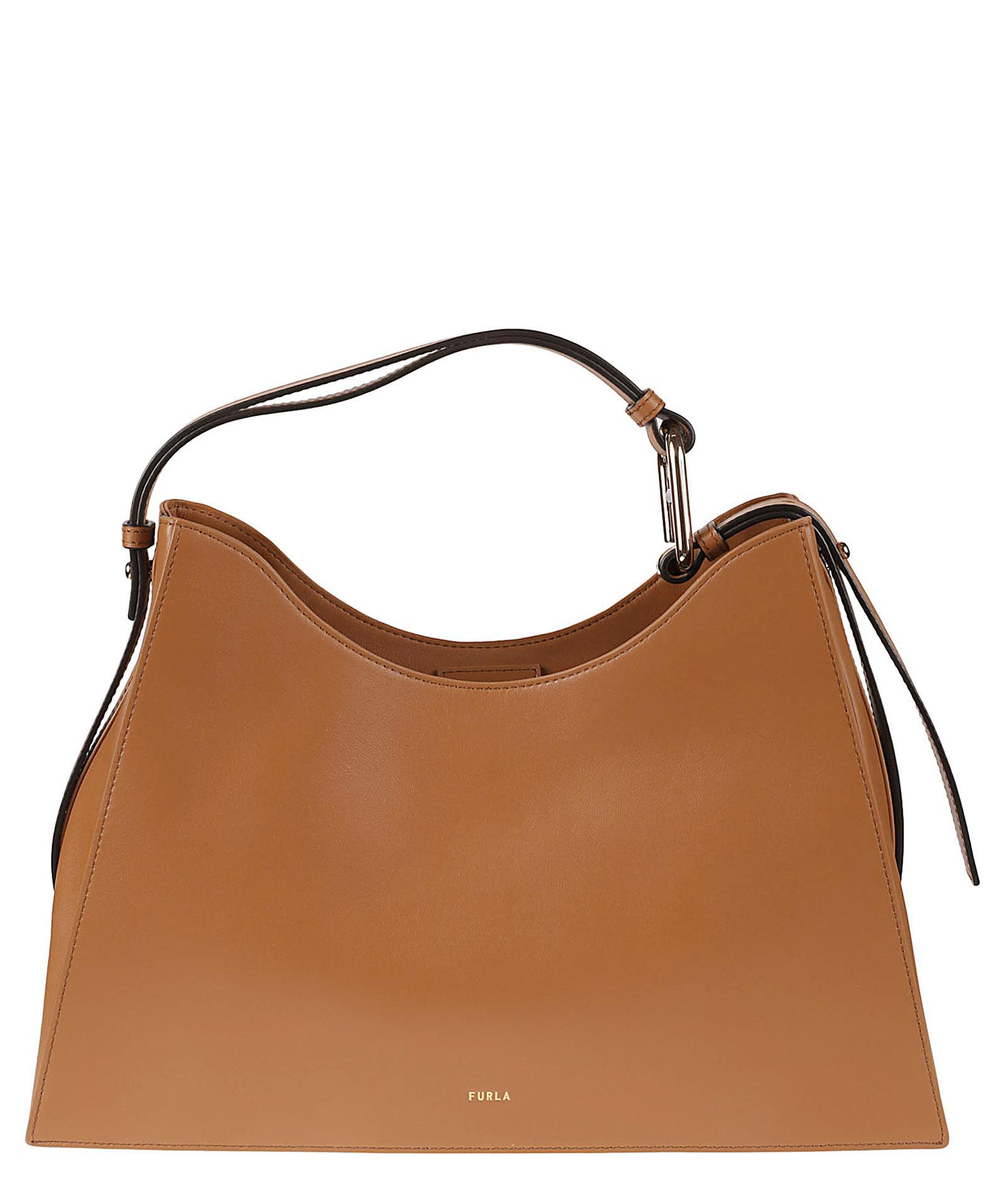 FURLA Open Adjustable Strap Tote In Brandy Product Image