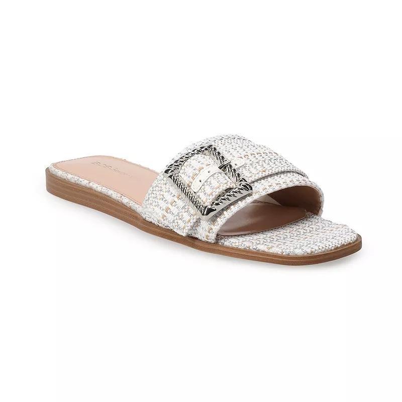 BCBGeneration Womens Mollie Buckled Slide Flat Sandals Product Image