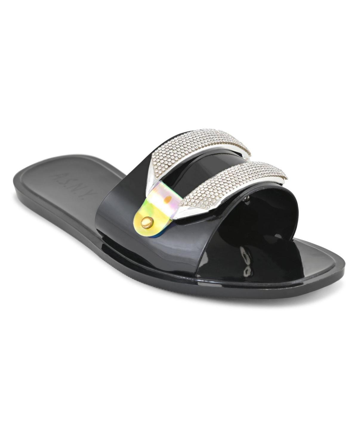 Andrew By Andrew Stevens Womens Gia Jelly Sandals Product Image