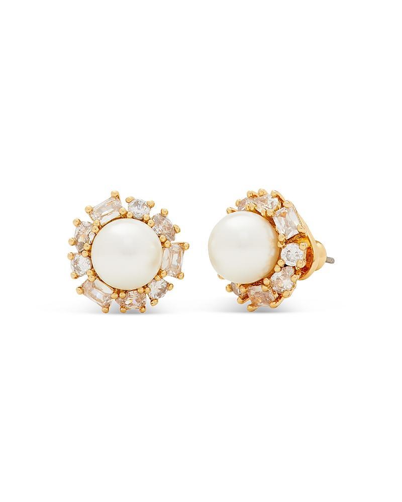 kate spade new york Candy Shop Imitation Pearl Halo Stud Earrings Product Image