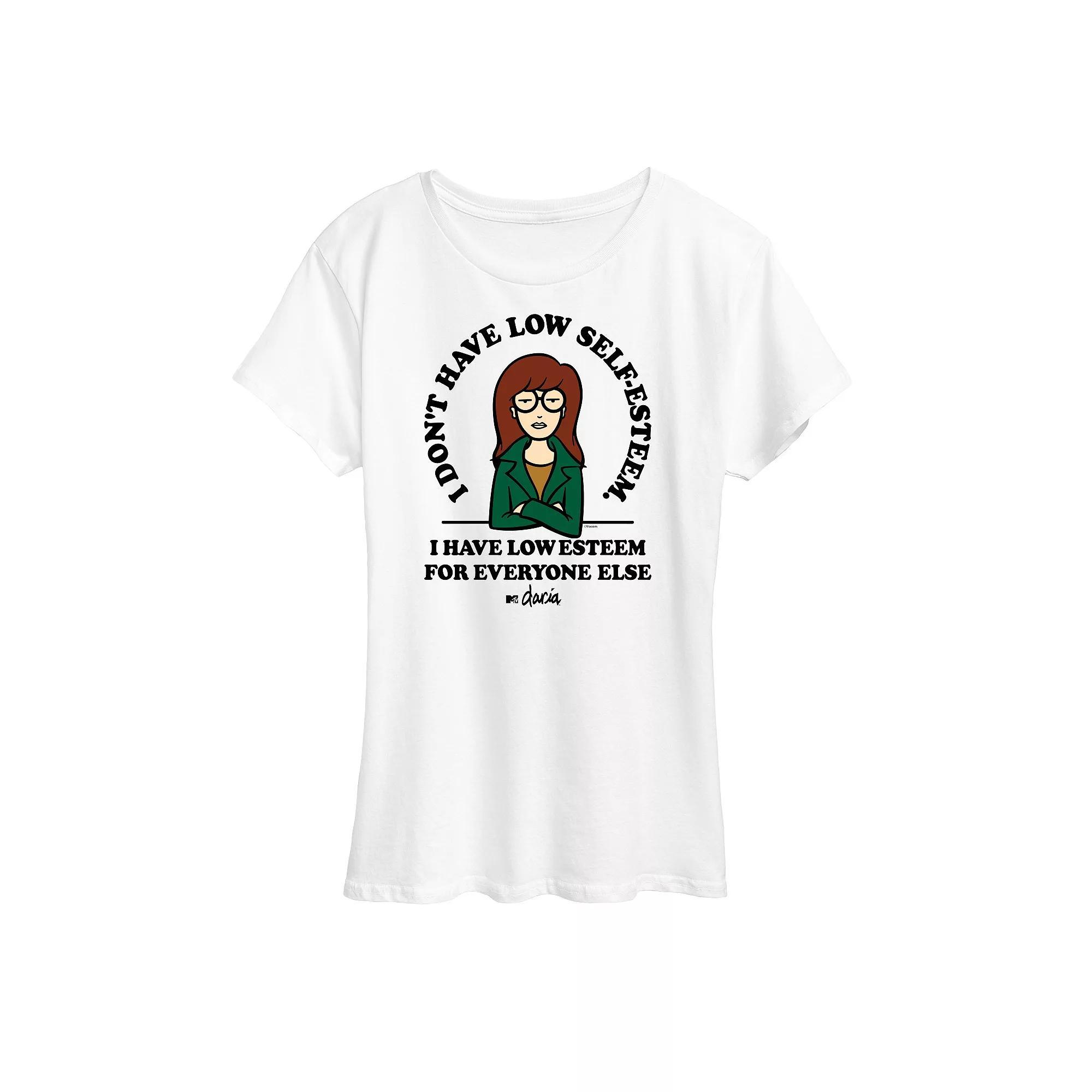 Women's Daria Low Self Esteem Graphic Tee, Girl's,  Product Image