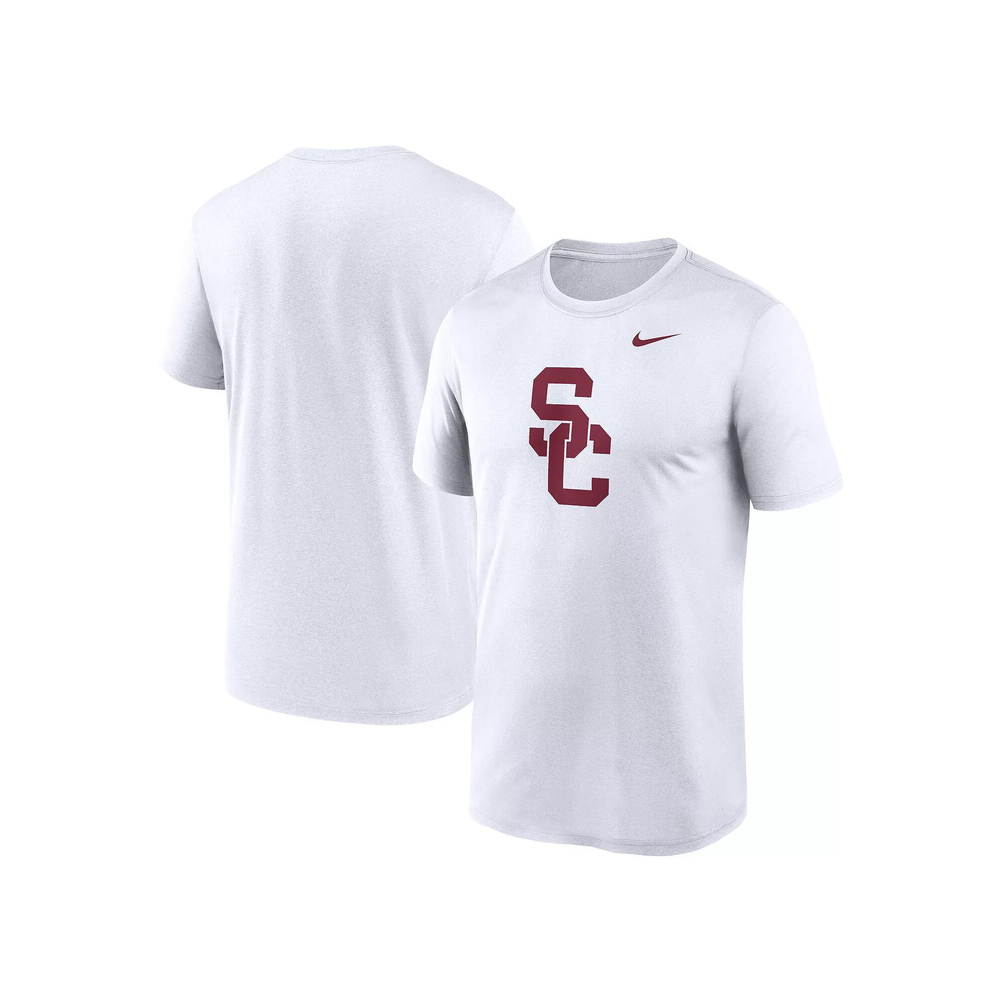 Men's Nike White USC Trojans Primetime Legend Logo T-Shirt,  Product Image