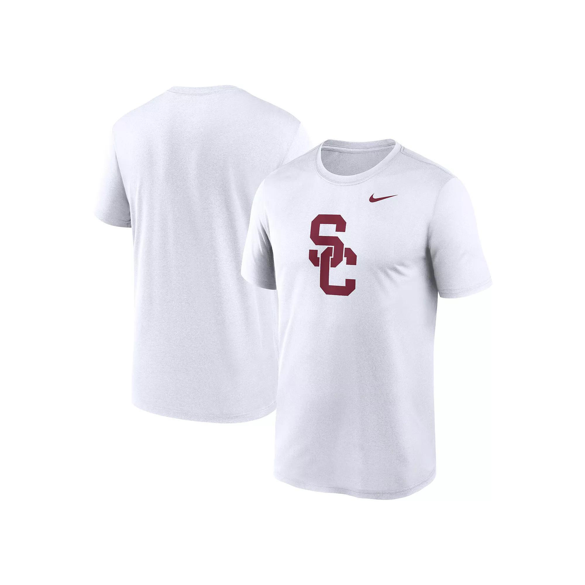 Men's Nike White USC Trojans Primetime Legend Logo T-Shirt,  Product Image