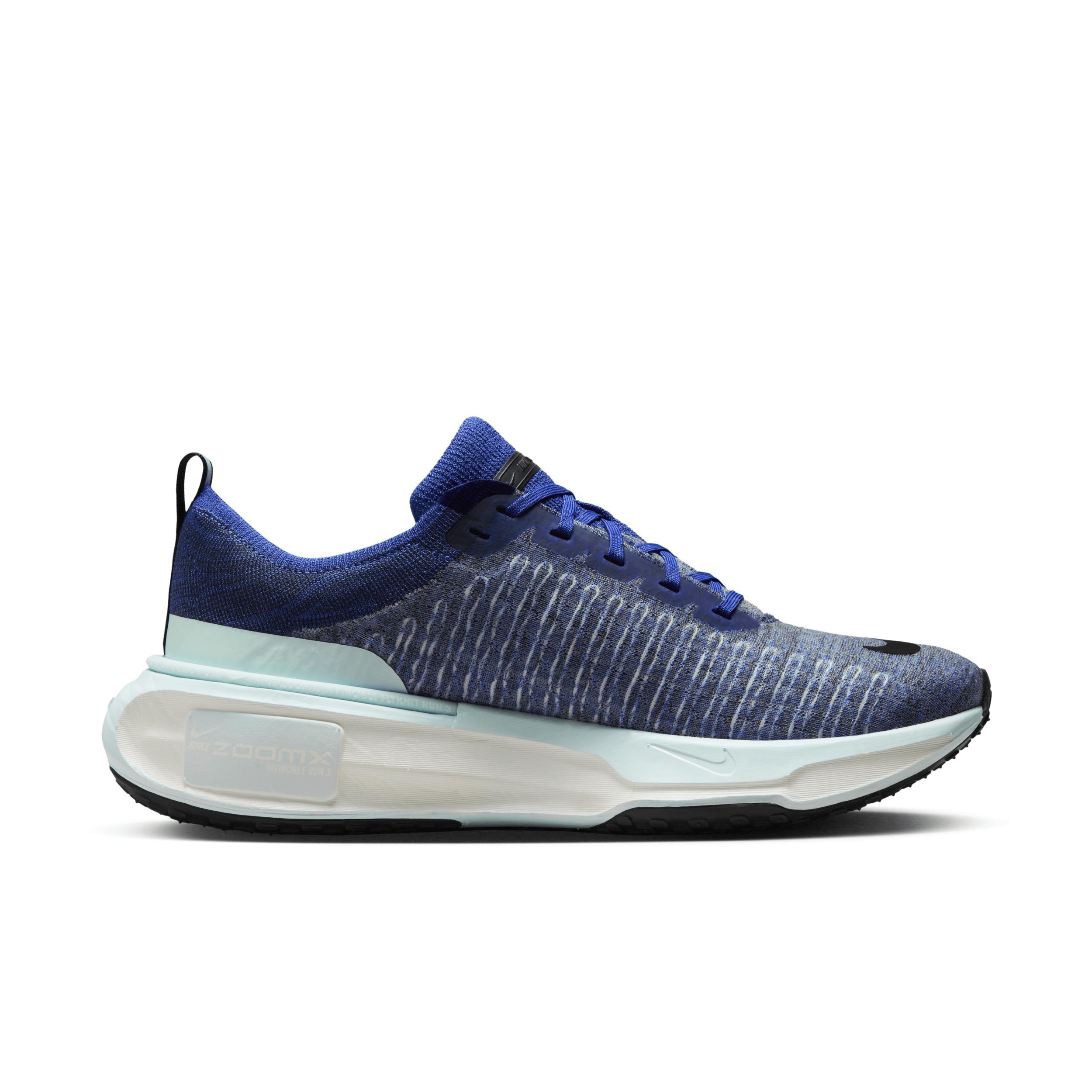 Nike Mens ZoomX Invincible Run Flyknit 3 - Running Shoes Astronomy Blue/Black/Glacier Blue Product Image