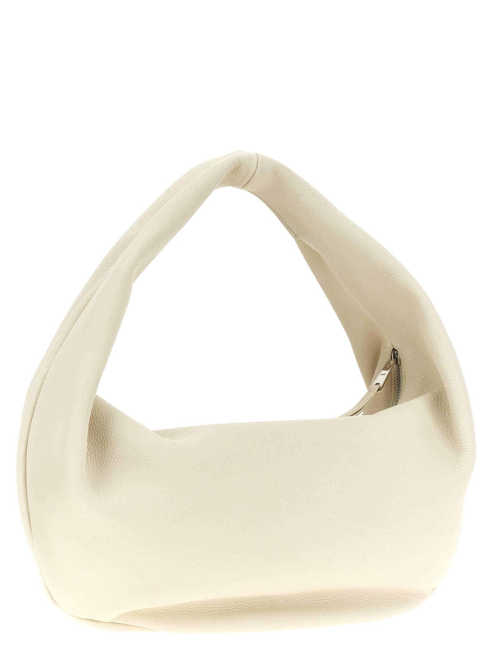 KHAITE Medium Olivia Hobo Shoulder Bag In White Product Image