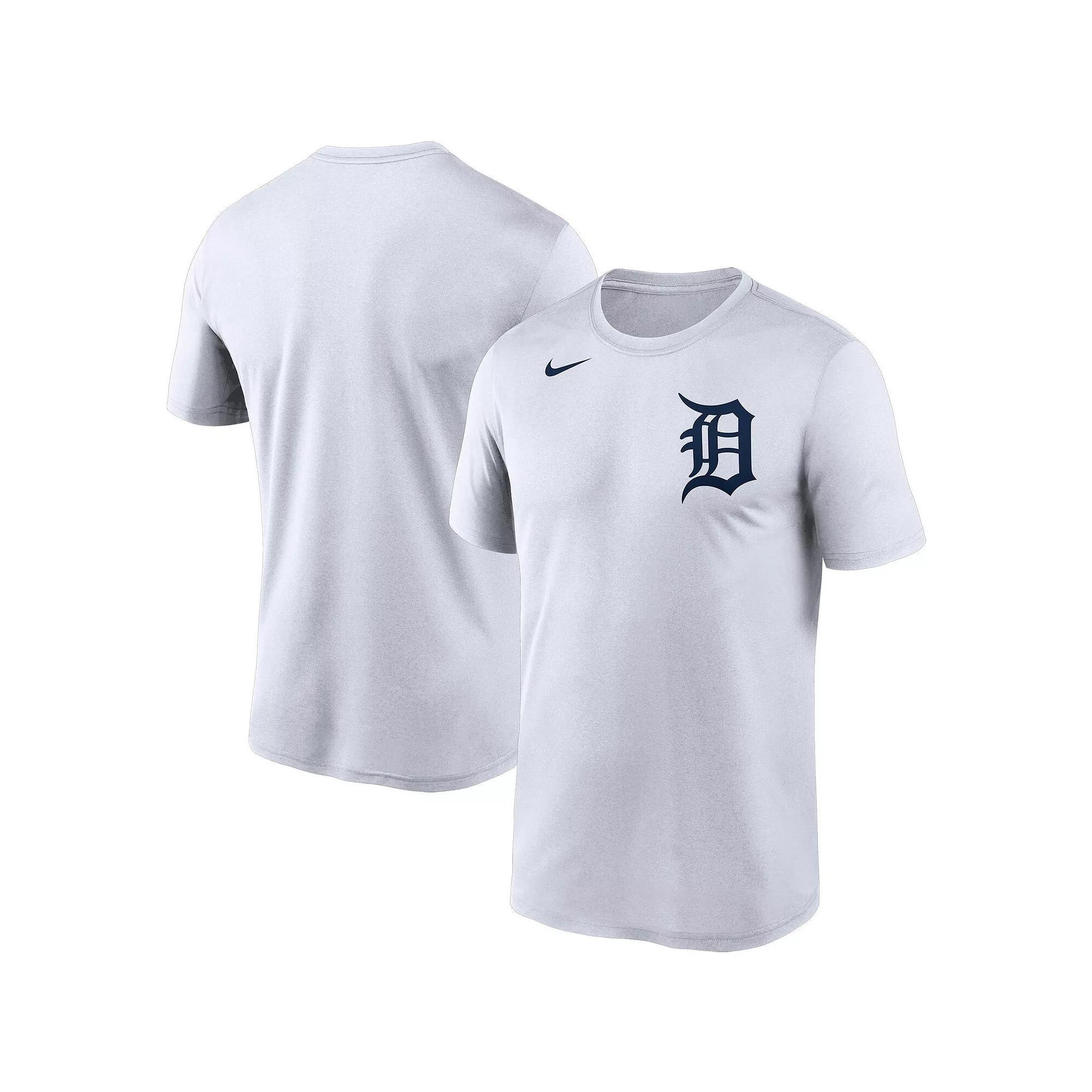 Men's Nike White Detroit Tigers Wordmark Legend Performance T-Shirt,  Product Image