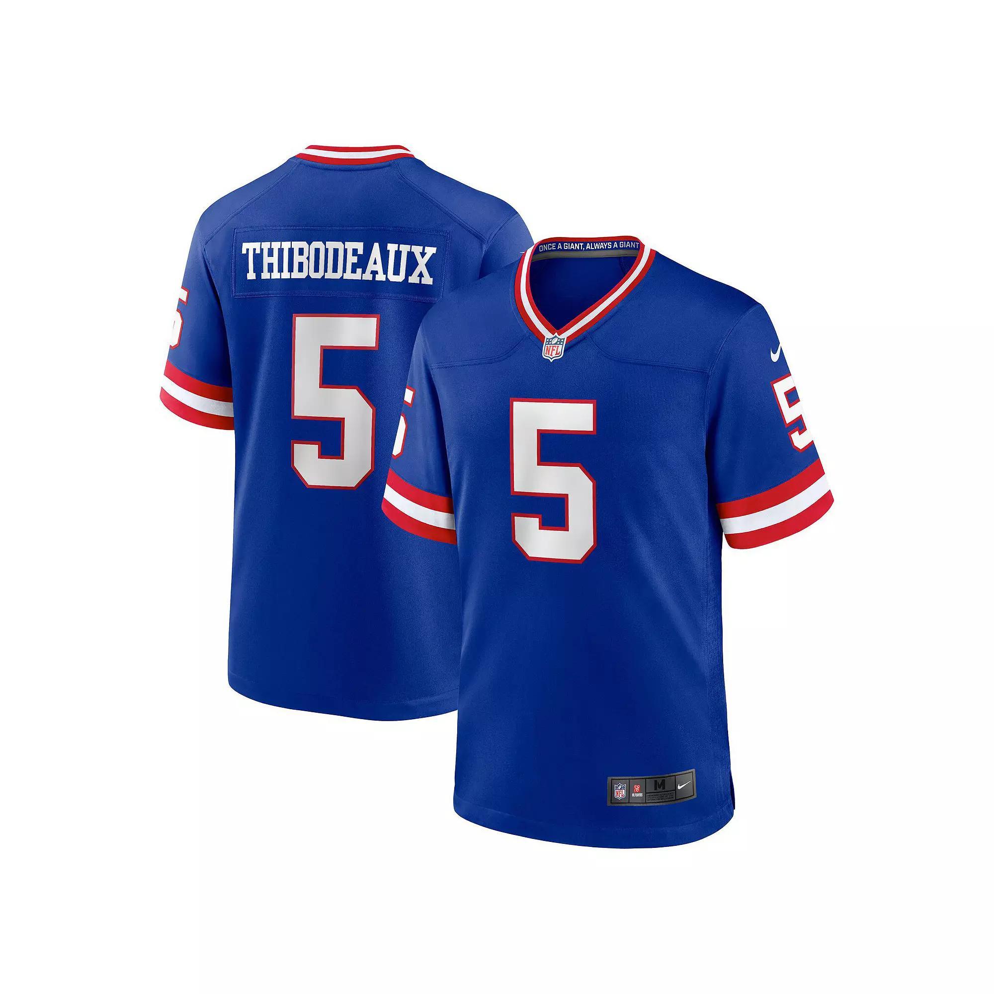 Men's Nike Kayvon Thibodeaux Royal New York Giants Classic Player Game Jersey, Size: 3XL, Blue Product Image
