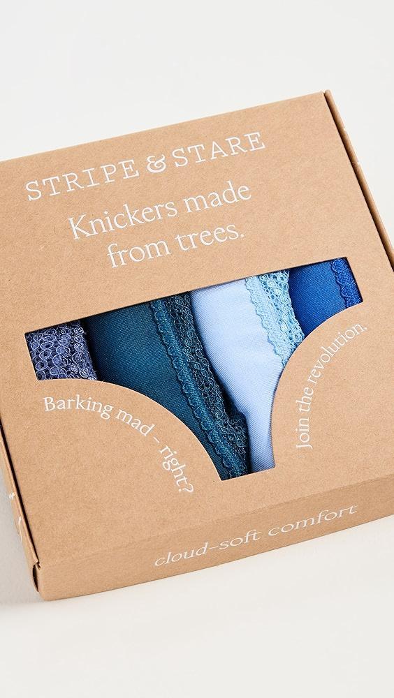 Stripe & Stare The Original Knicker Four Pack | Shopbop Product Image