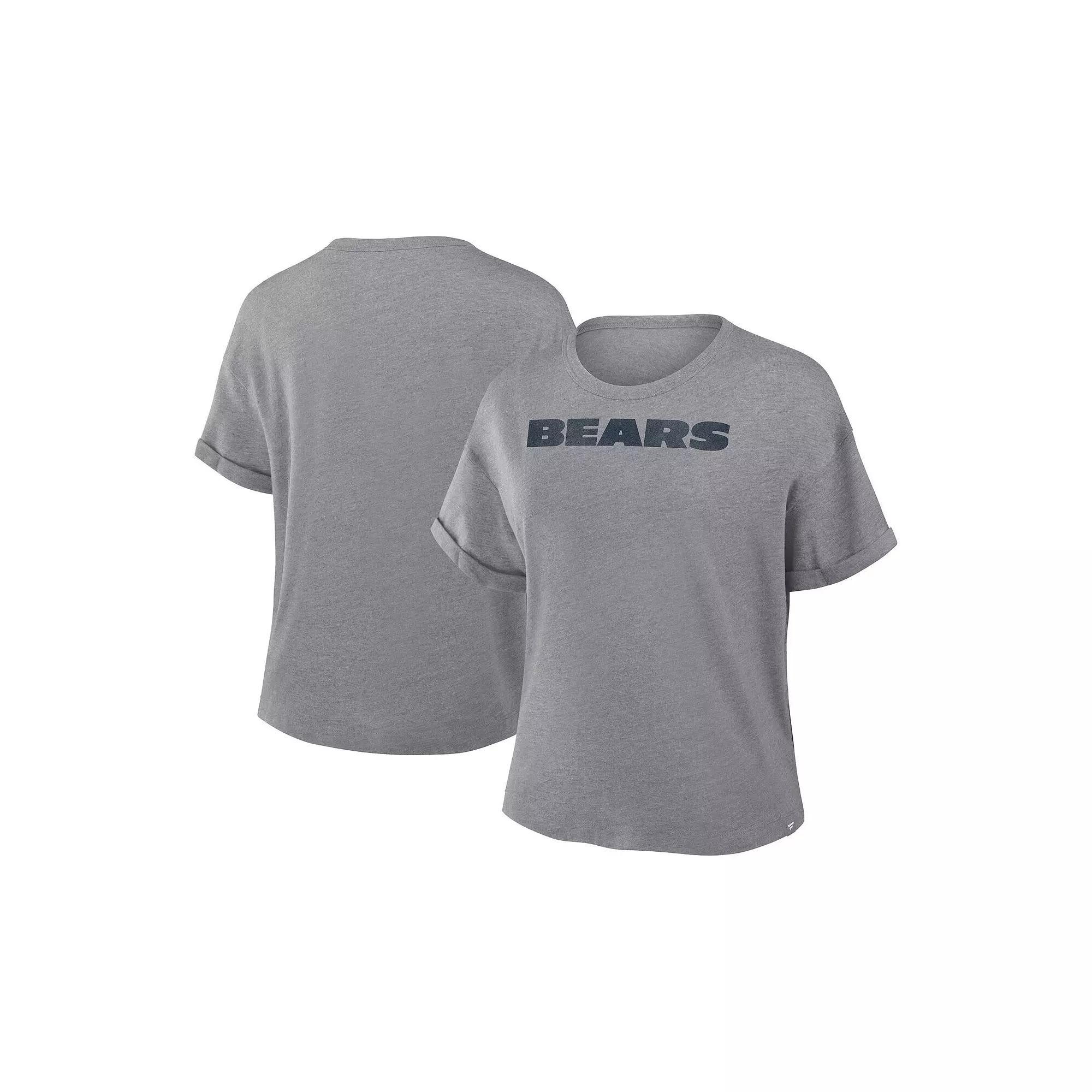 Women's Fanatics Heather Gray San Francisco 49ers Tri-Blend T-Shirt,  Product Image