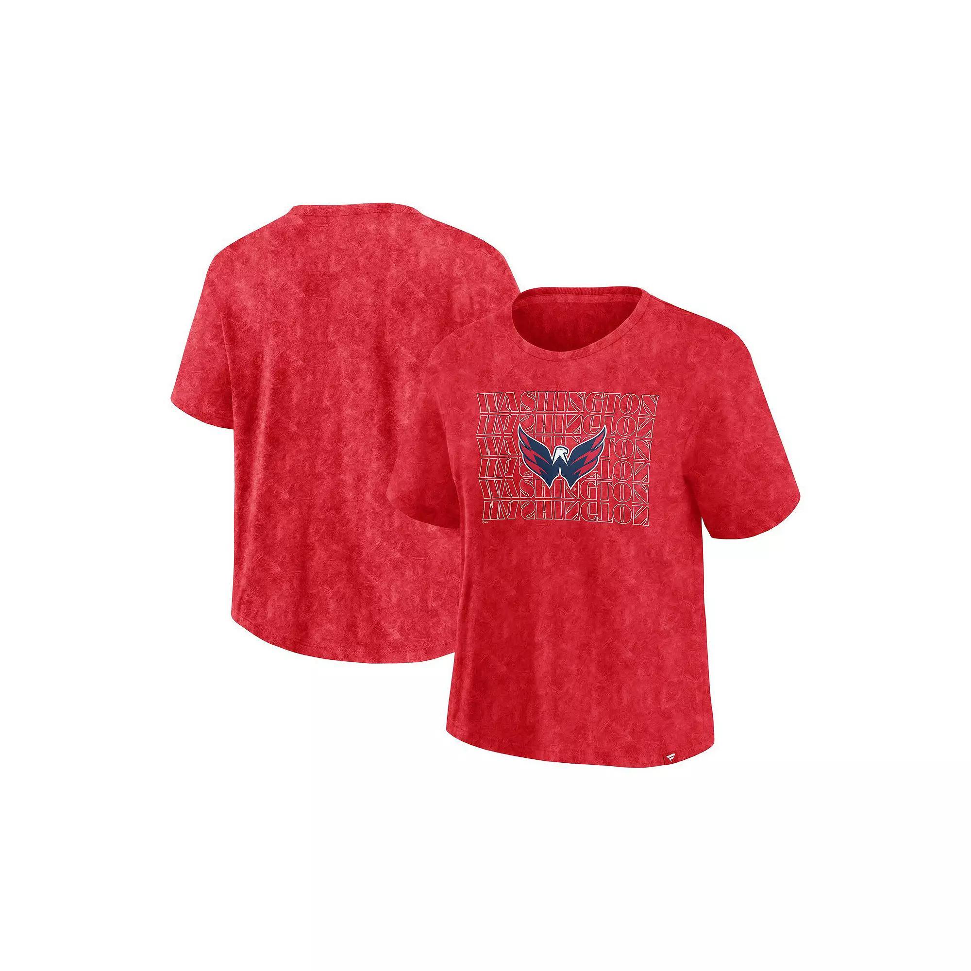 Women's Fanatics Blue Tampa Bay Lightning Faded Wash T-Shirt,  Product Image