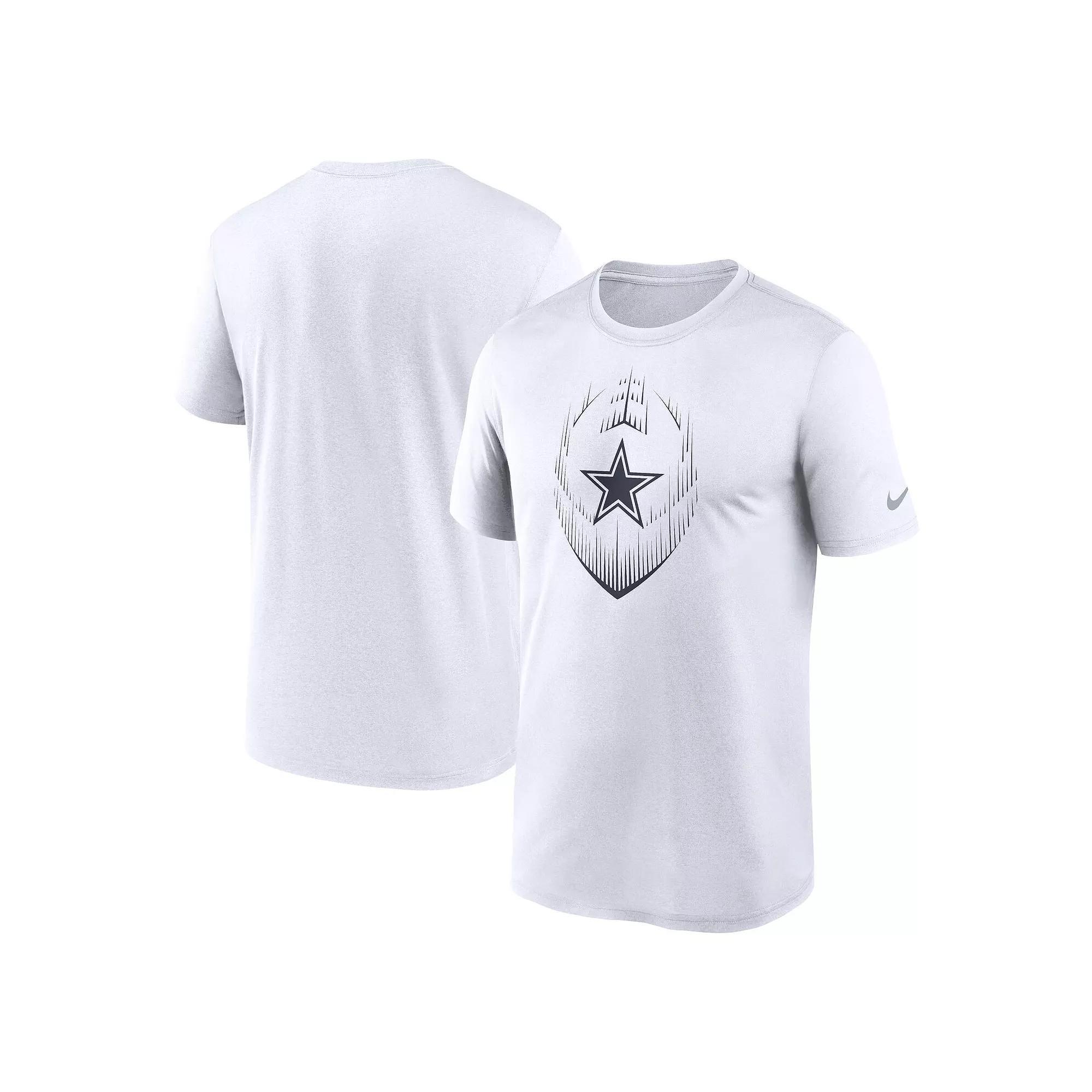 Men's Nike Heather Gray Detroit Lions Primetime Legend Wordmark Performance T-Shirt, Size: XL, Grey Product Image