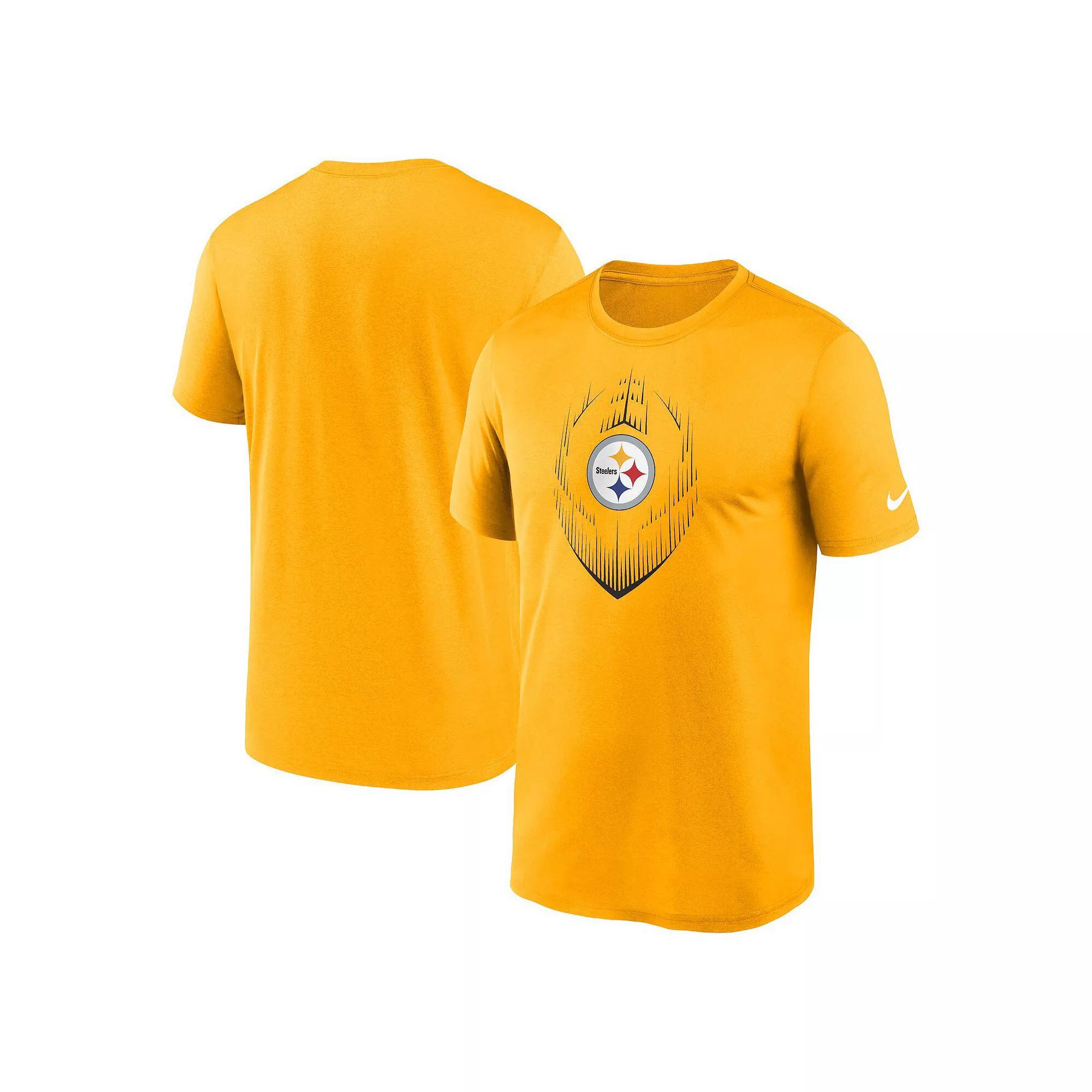 Men's Nike Gold West Virginia Mountaineers Primetime Legend Wordmark T-Shirt,  Product Image