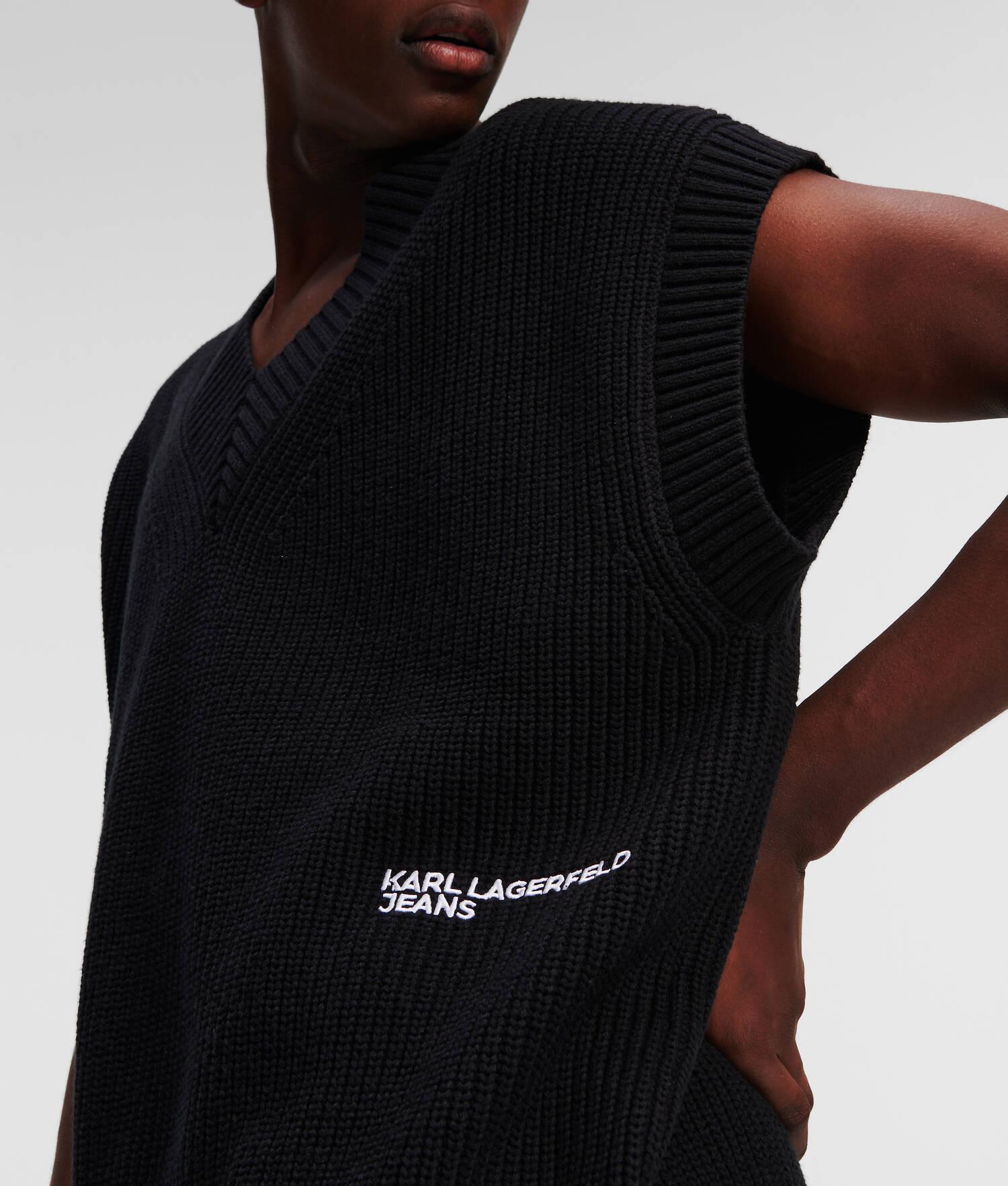 KLJ OVERSIZED SWEATER VEST Product Image