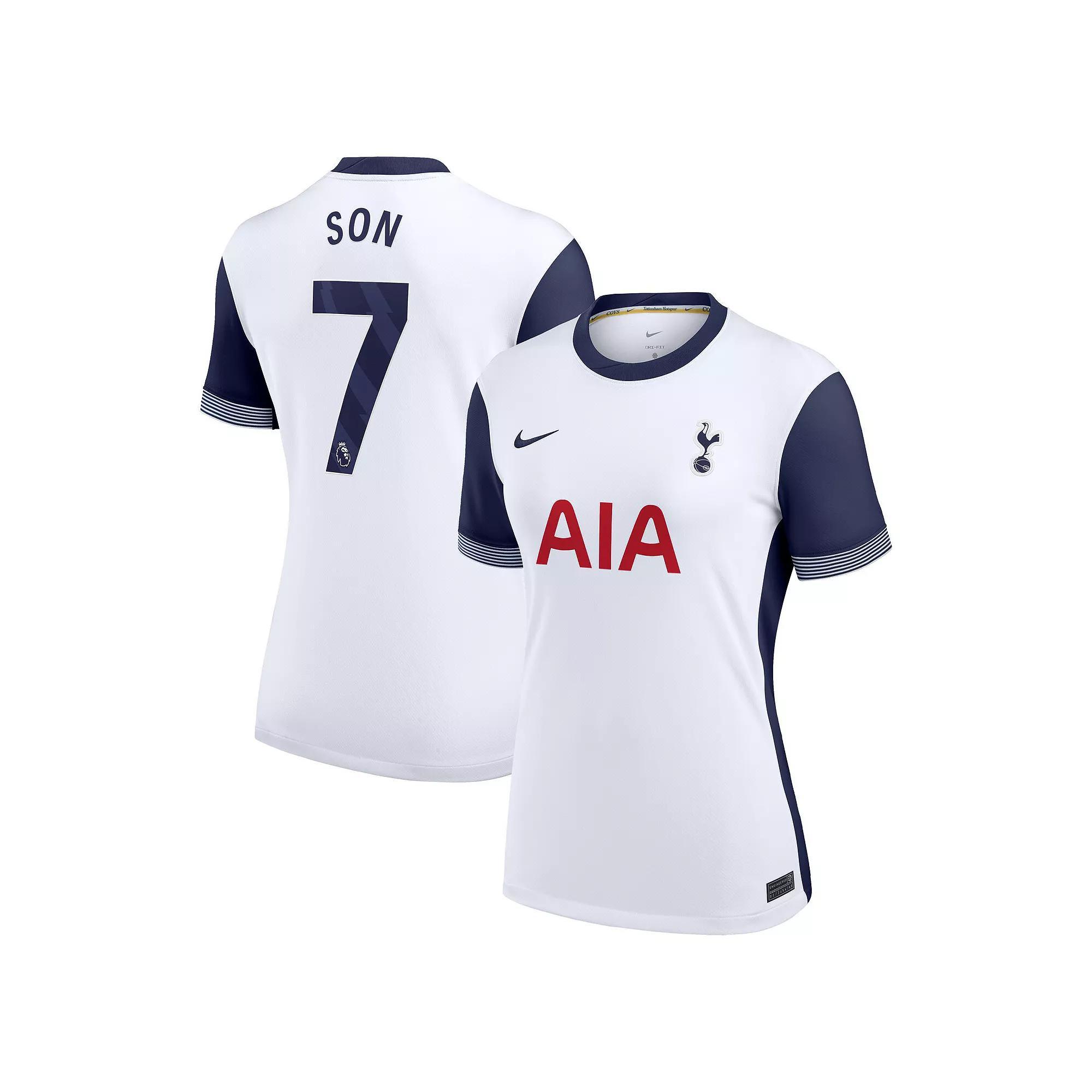 Women's Nike Son Heung-Min White Tottenham Hotspur 2024/25 Home Replica Player Jersey,  Product Image