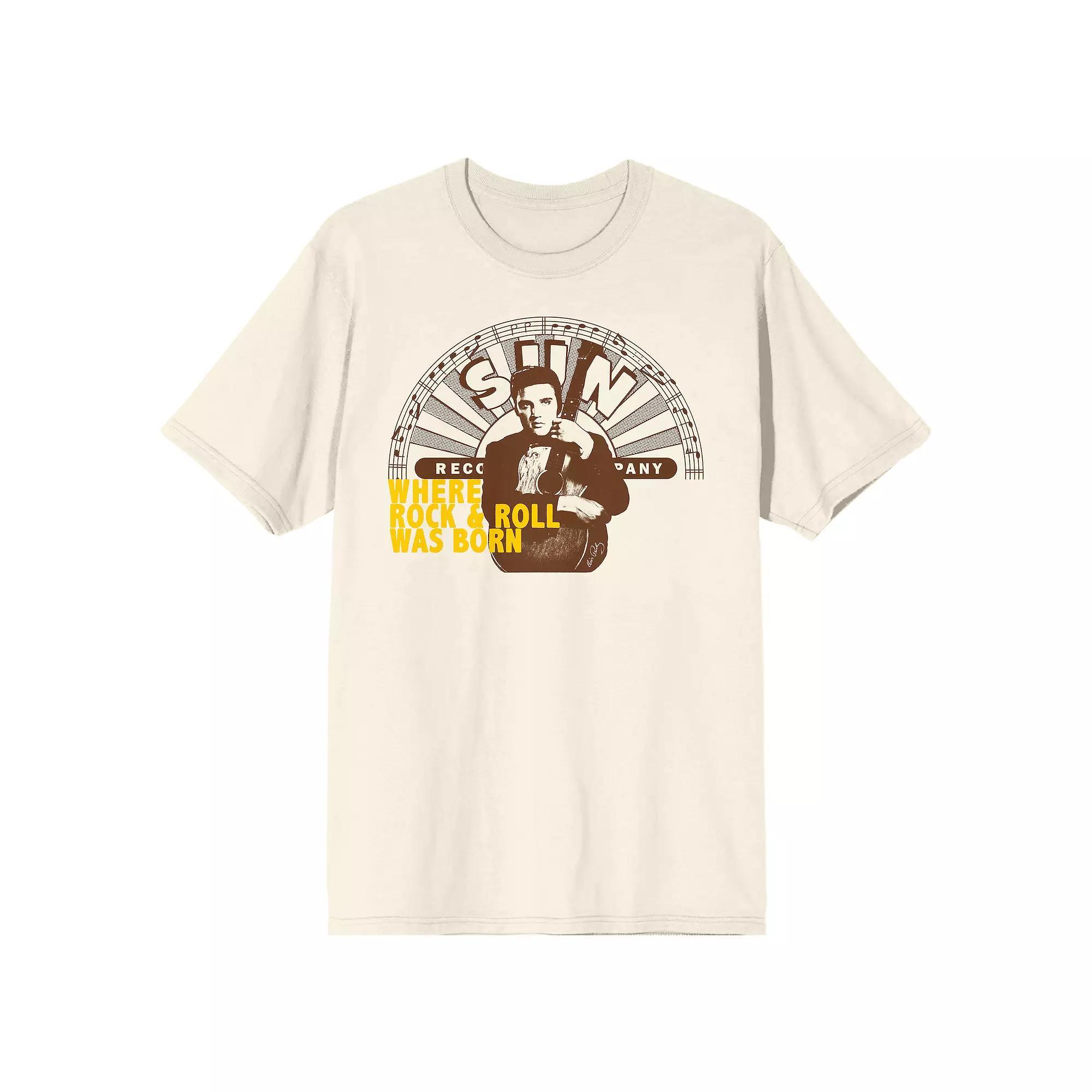 Men's Sun Records Elvis Where Rock Graphic Tee,  Product Image