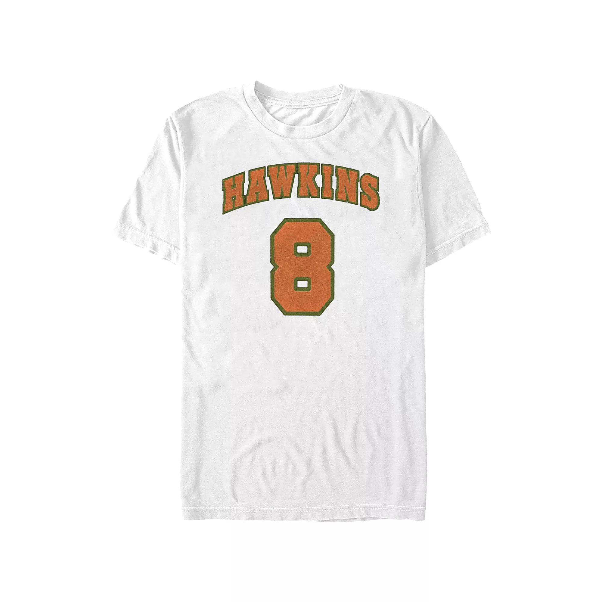Big & Tall Stranger Things Hawkins 8 Graphic Tee, Men's,  Product Image