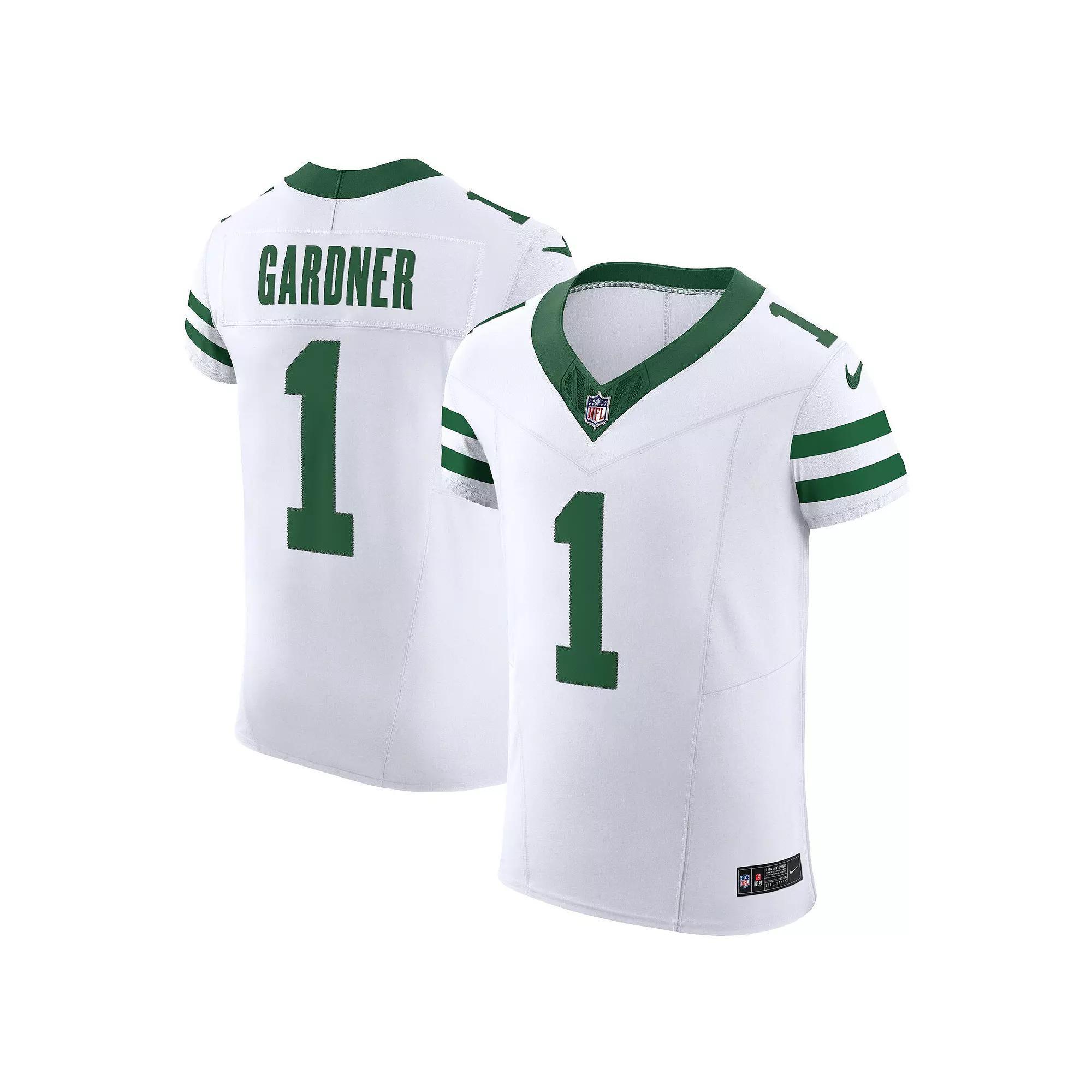 Ahmad Sauce Gardner New York Jets Nike Mens Dri-FIT NFL Elite Football Jersey | 01PG06EV9ZF-PZ1 Product Image