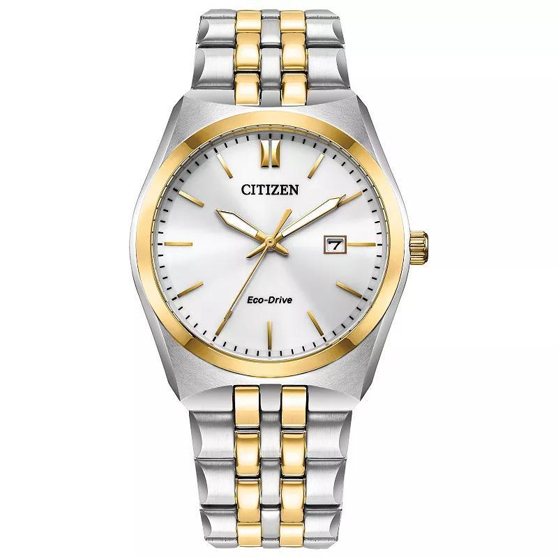 Citizen Eco-Drive Corso Mens Stainless Steel Watch, 40mm Product Image