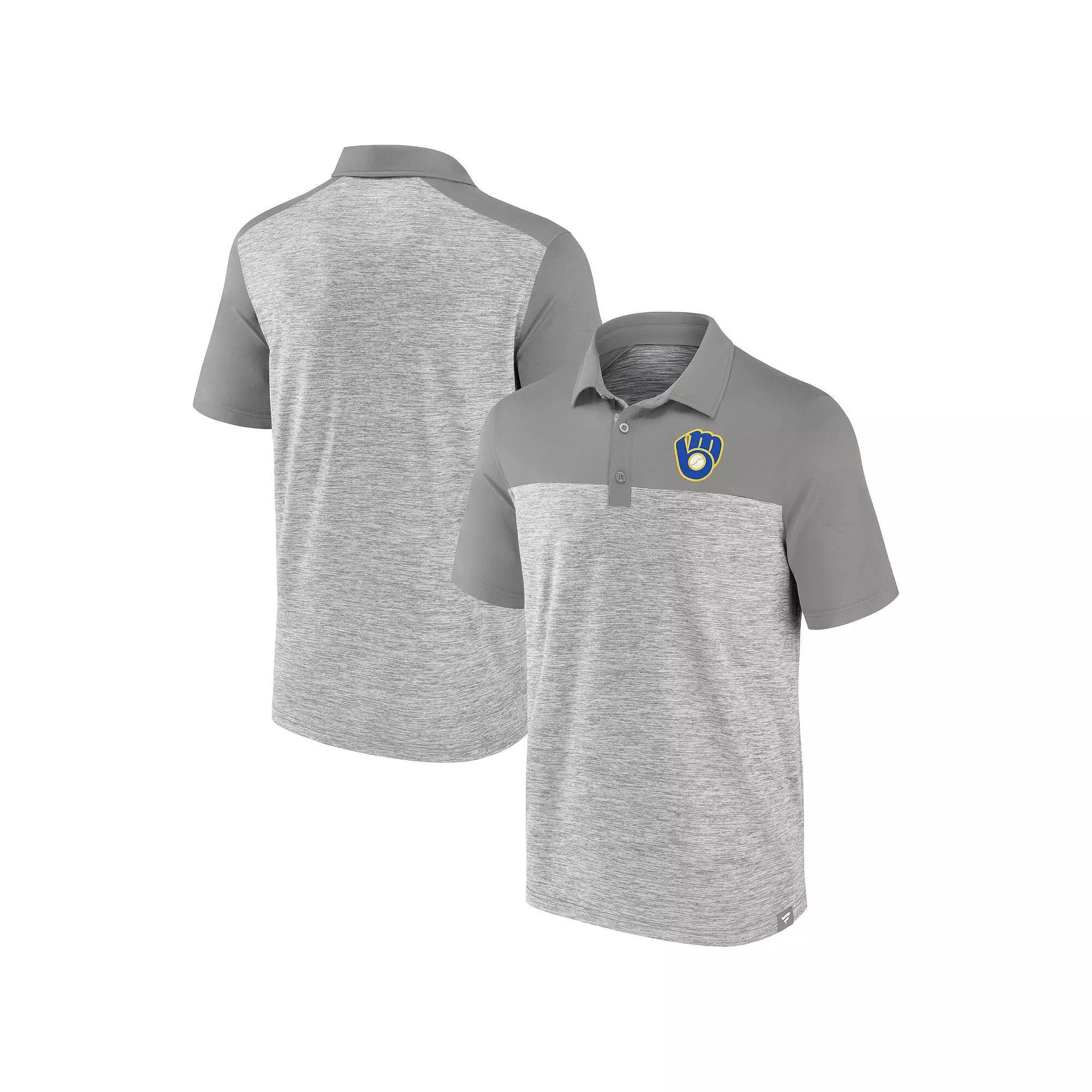 Men's Fanatics Royal Chicago Cubs True Classics Avid Fan Brushed Polo,  Product Image