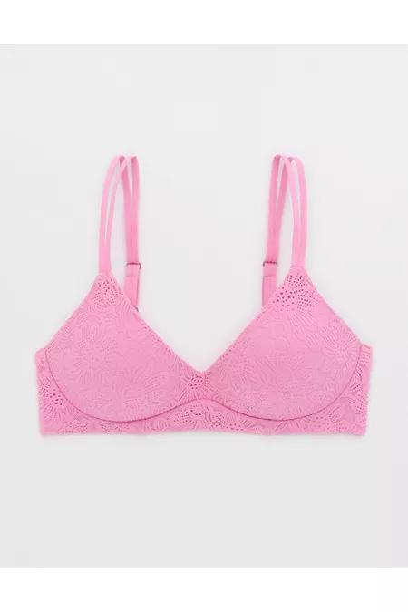 Sunnie Bloom Lace Wireless Push Up Bra Women's Product Image