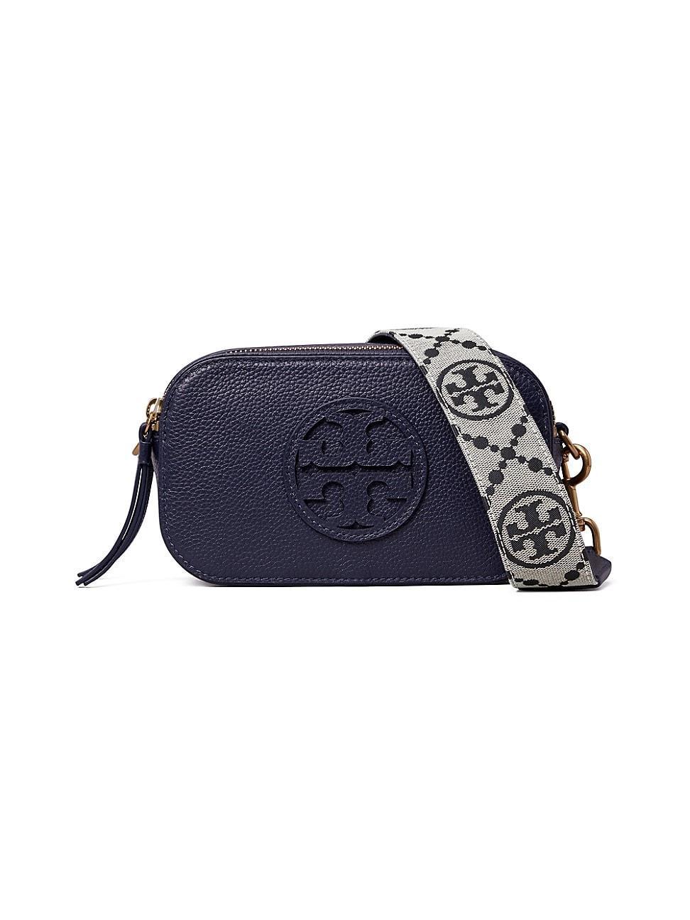 Womens Mini Miller Leather Crossbody Bag Product Image