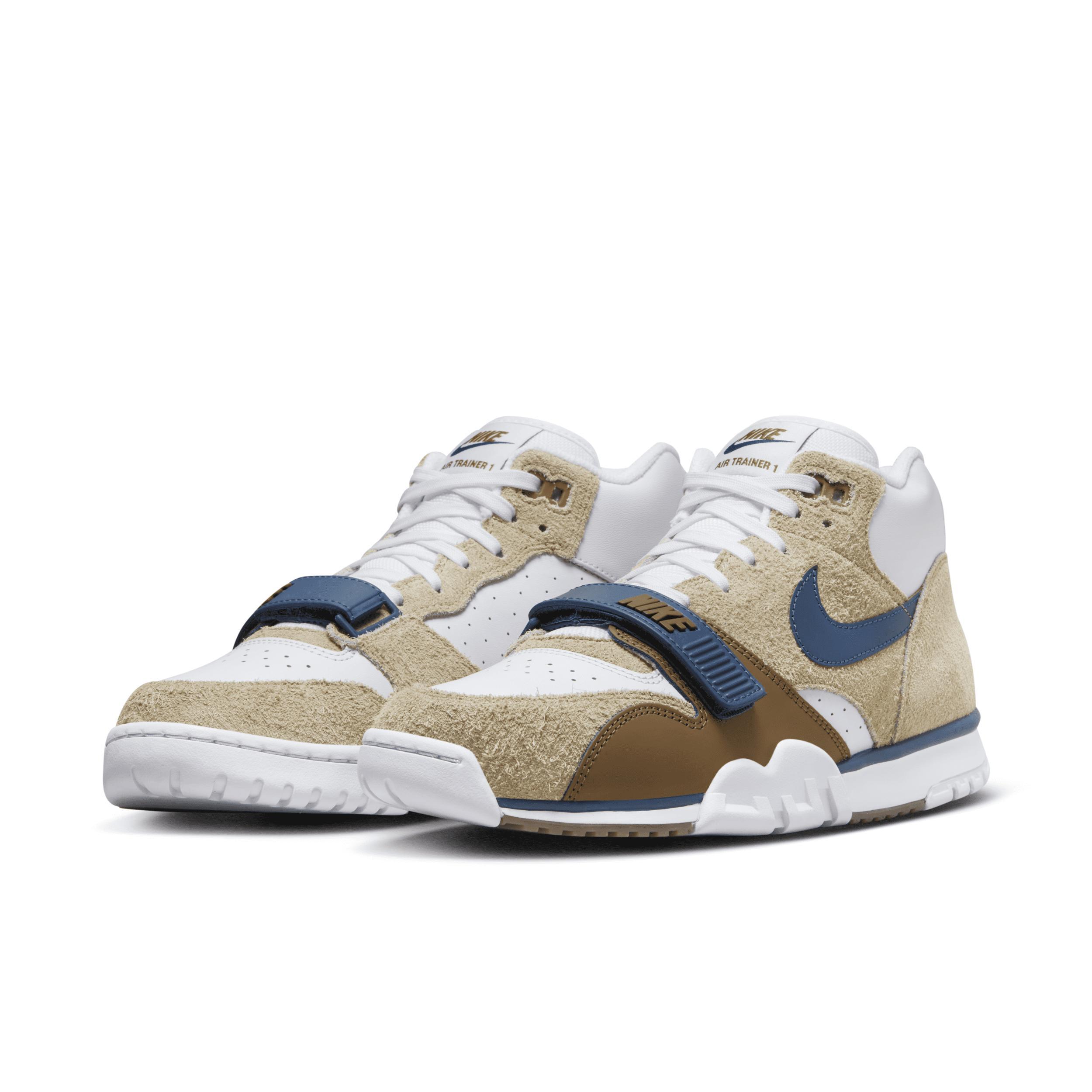 NIKE Air Trainer 1 Sneakers In Limestone/valerian Blue/ale Brown/white Product Image