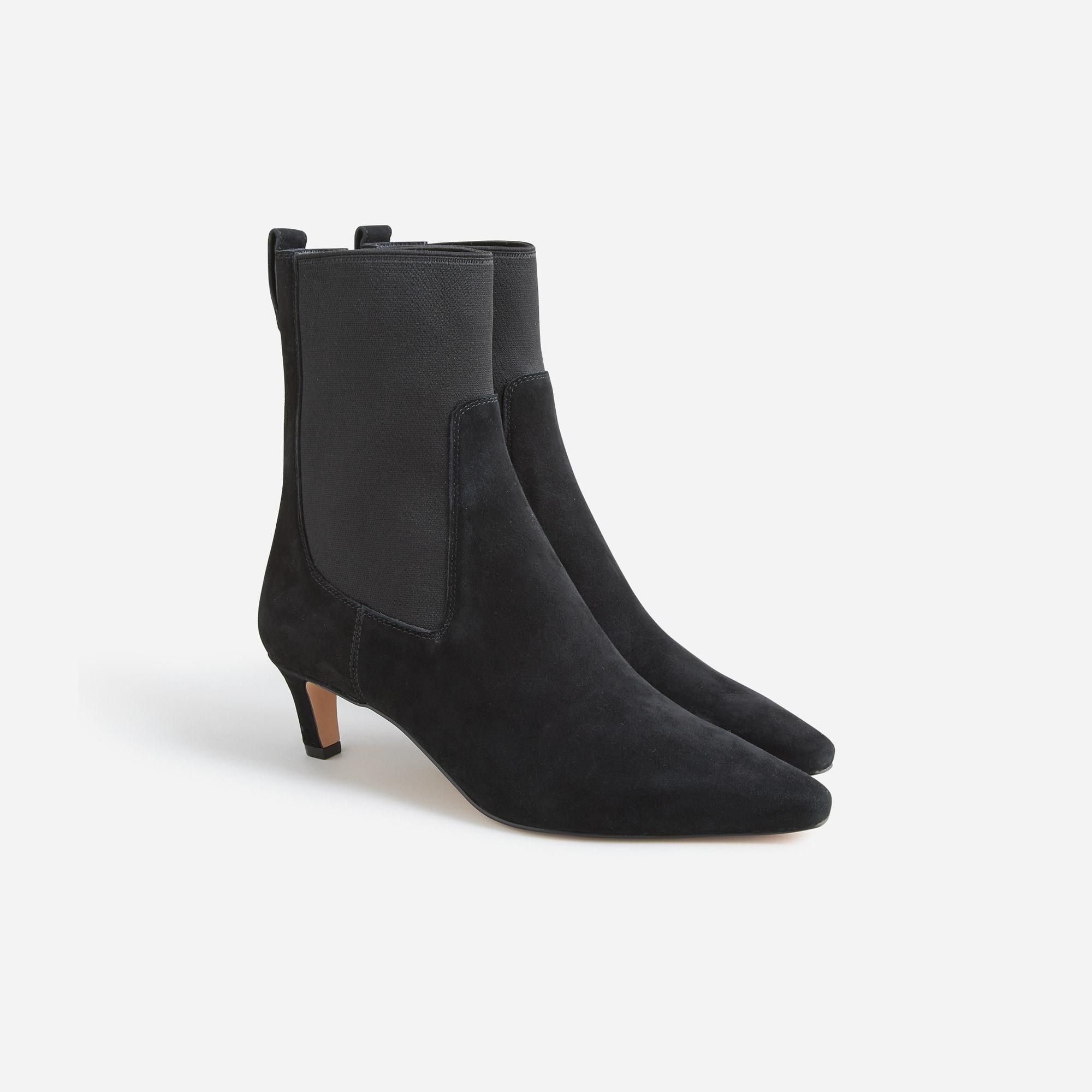 Stevie pull-on boots in suede Product Image