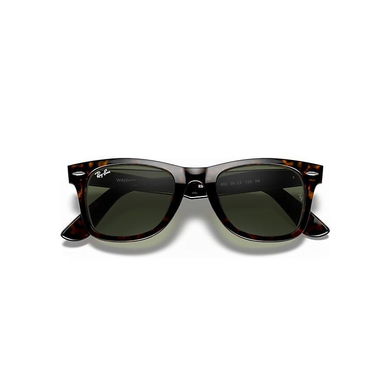 Ray-Ban Original Wayfarer Classic Sunglasses Frame Brown Lenses Polarized Product Image