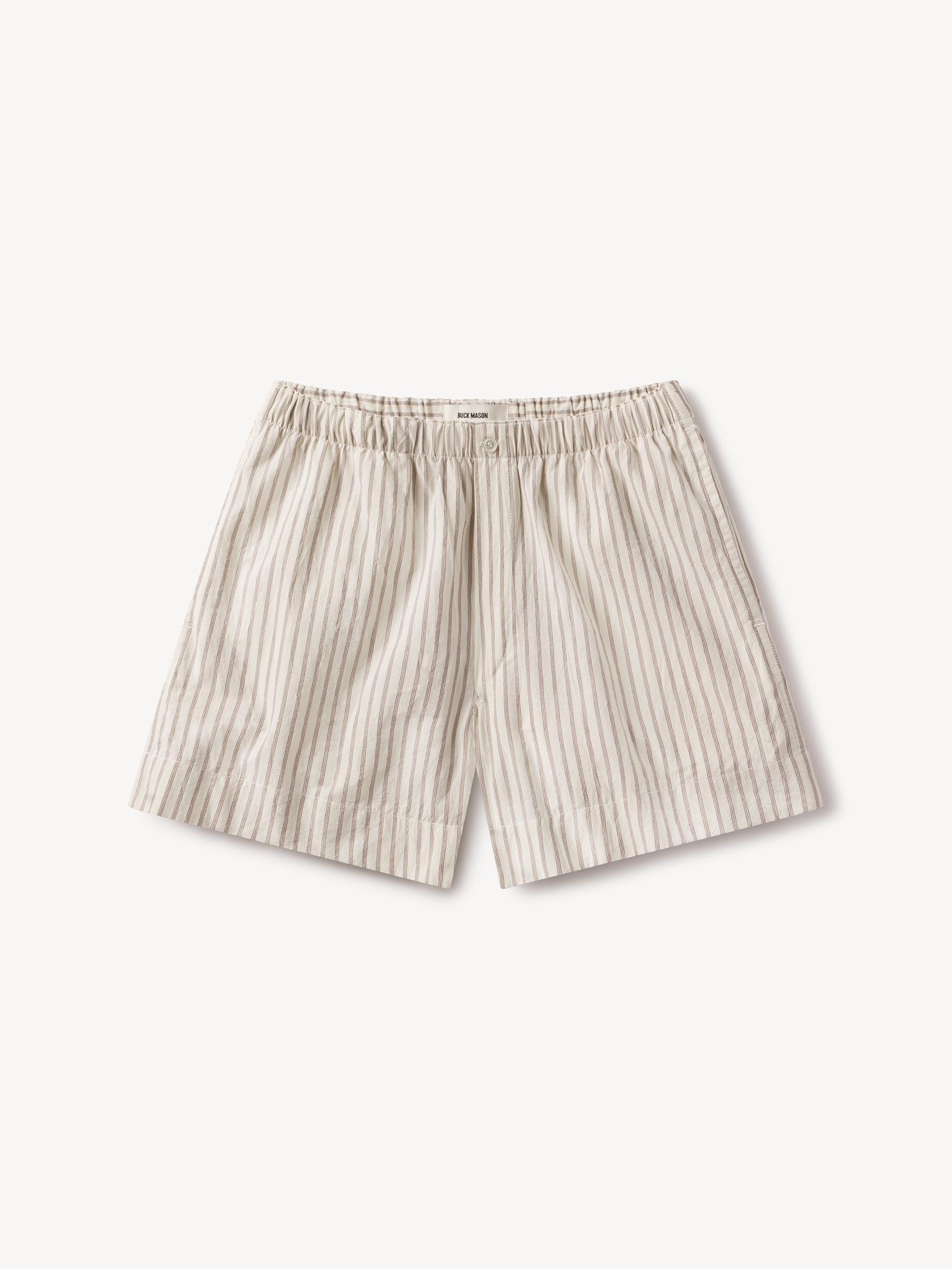 Chamomile/Brown Stripe Mainstay Boxer Short Product Image