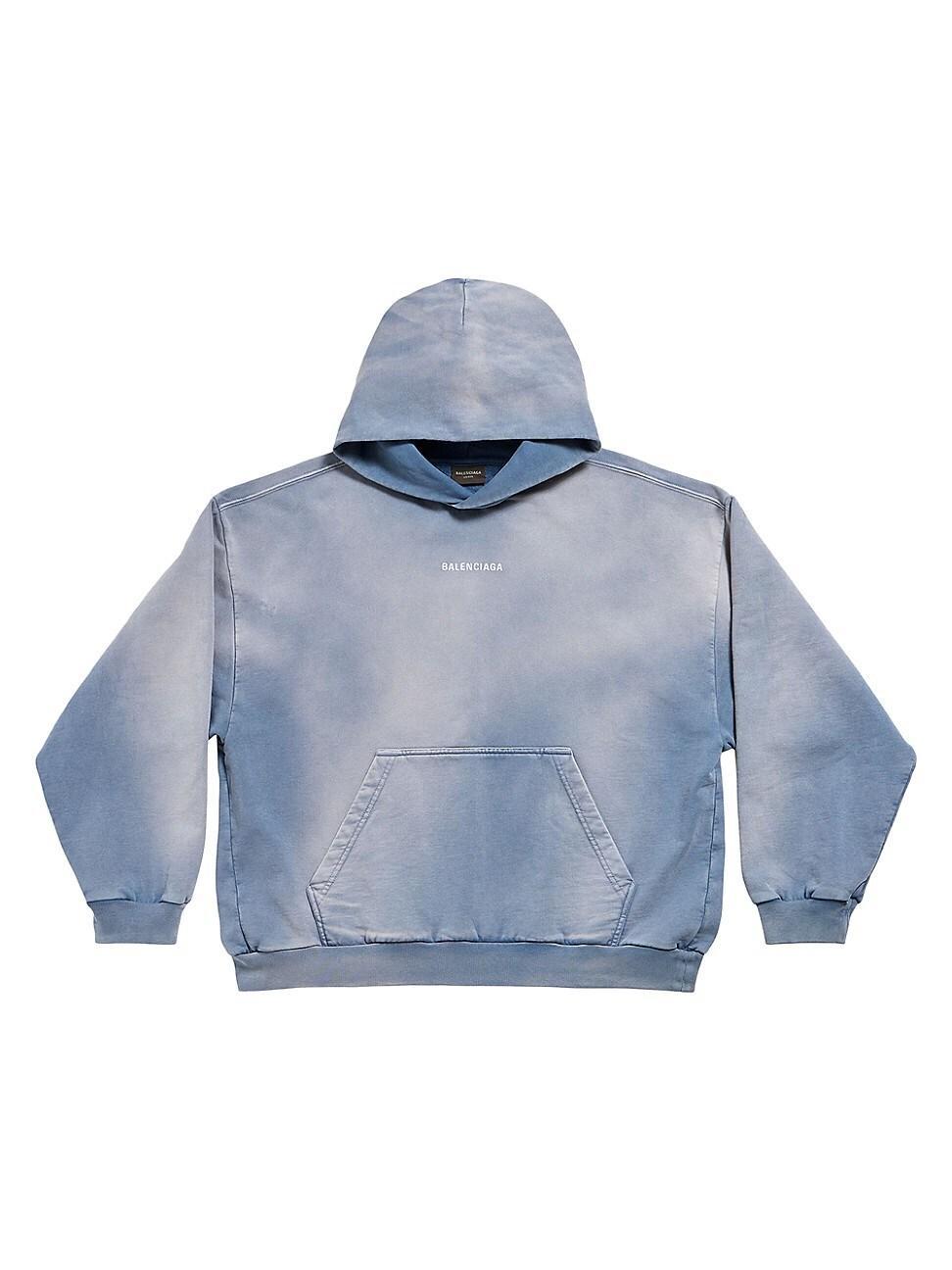 Mens Balenciaga Back Hoodie Medium Fit Product Image