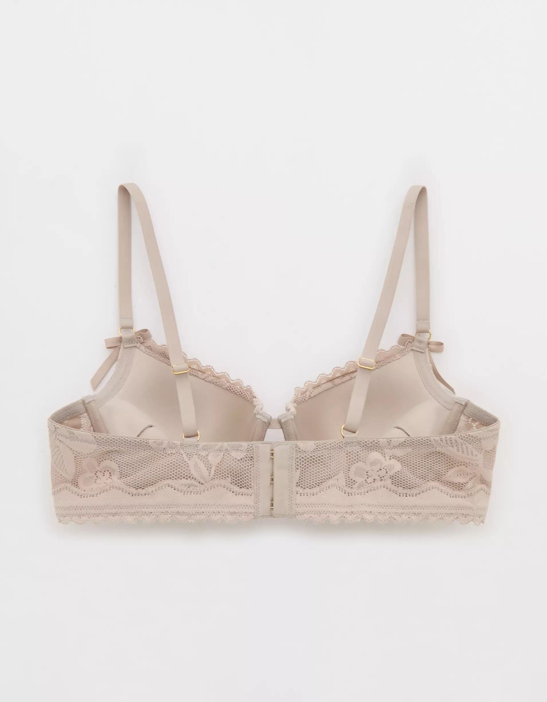 Show Off Feeling Femme Lace Plunge Push Up Bra Product Image