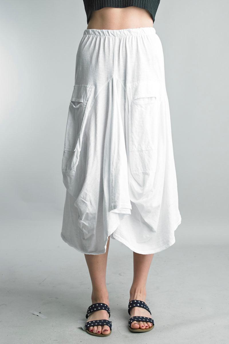 White Bubble Skirt Product Image