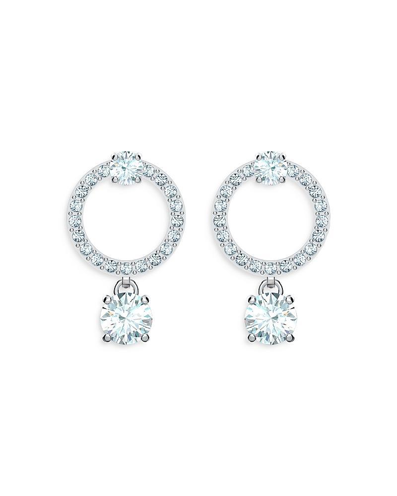 Swarovski Attract Circle Drop Earrings Product Image