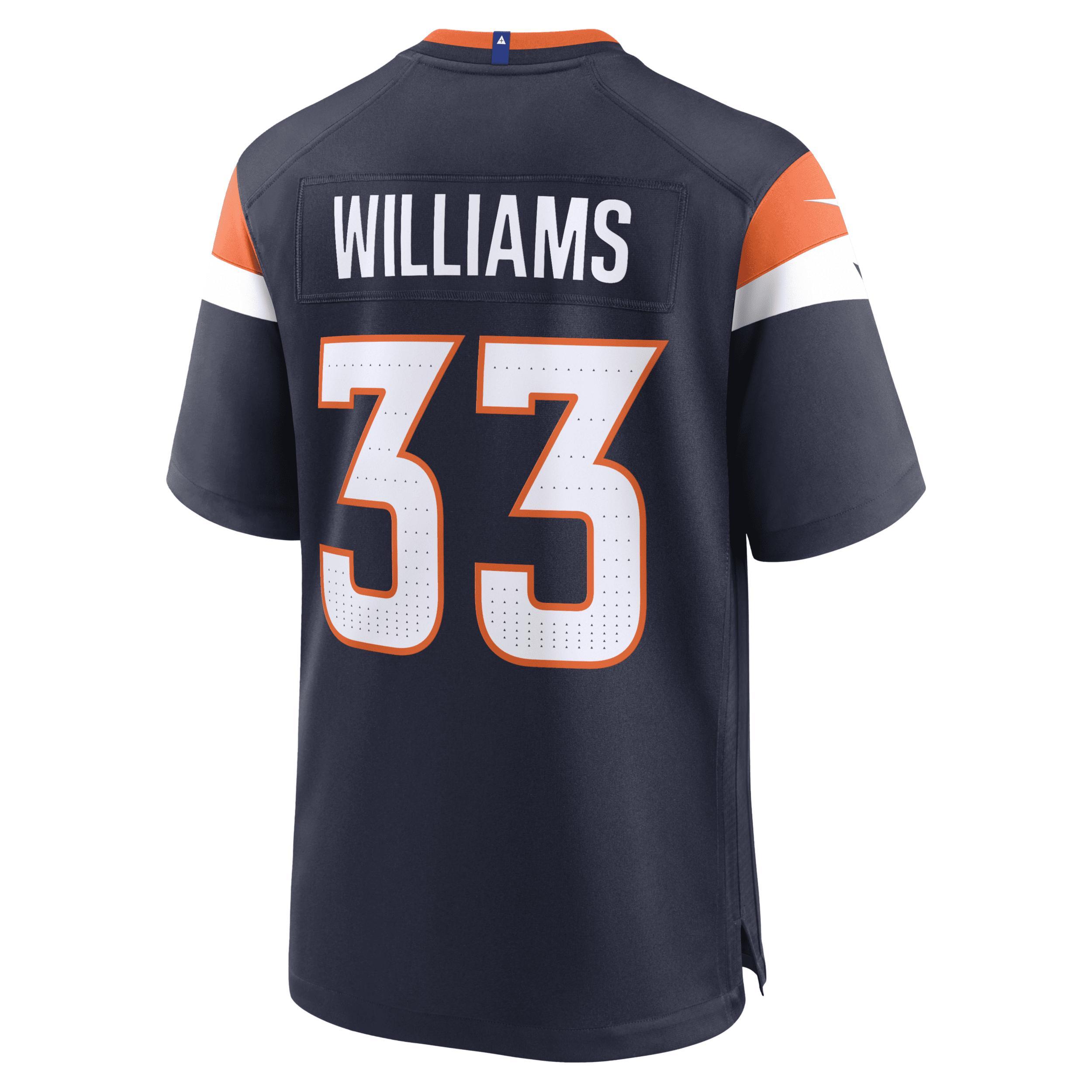 Javonte Williams Denver Broncos Nike Mens NFL Game Football Jersey Product Image