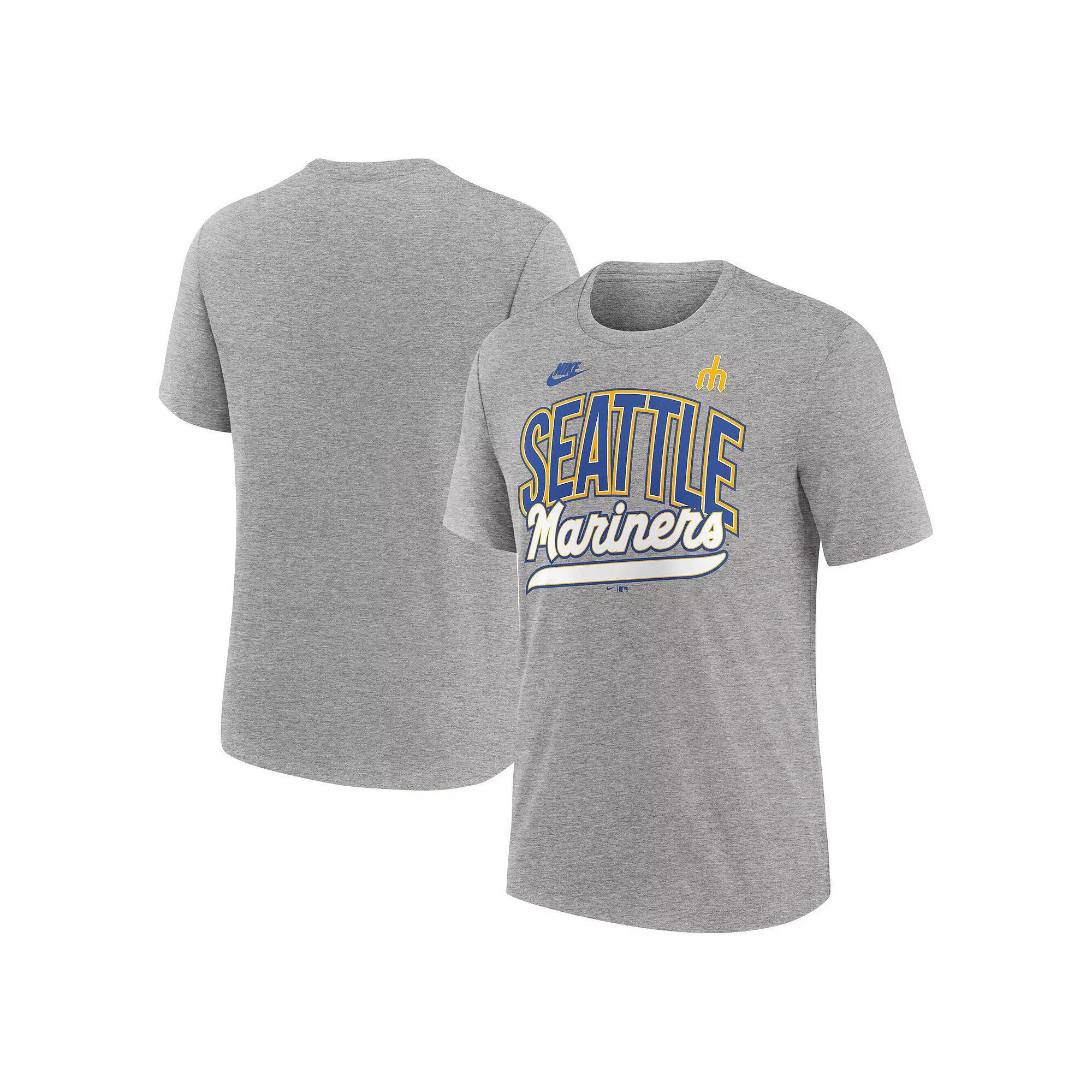 Seattle Mariners Cooperstown Retro Nike Mens MLB T-Shirt | NJFD06GS77-PY9 Product Image