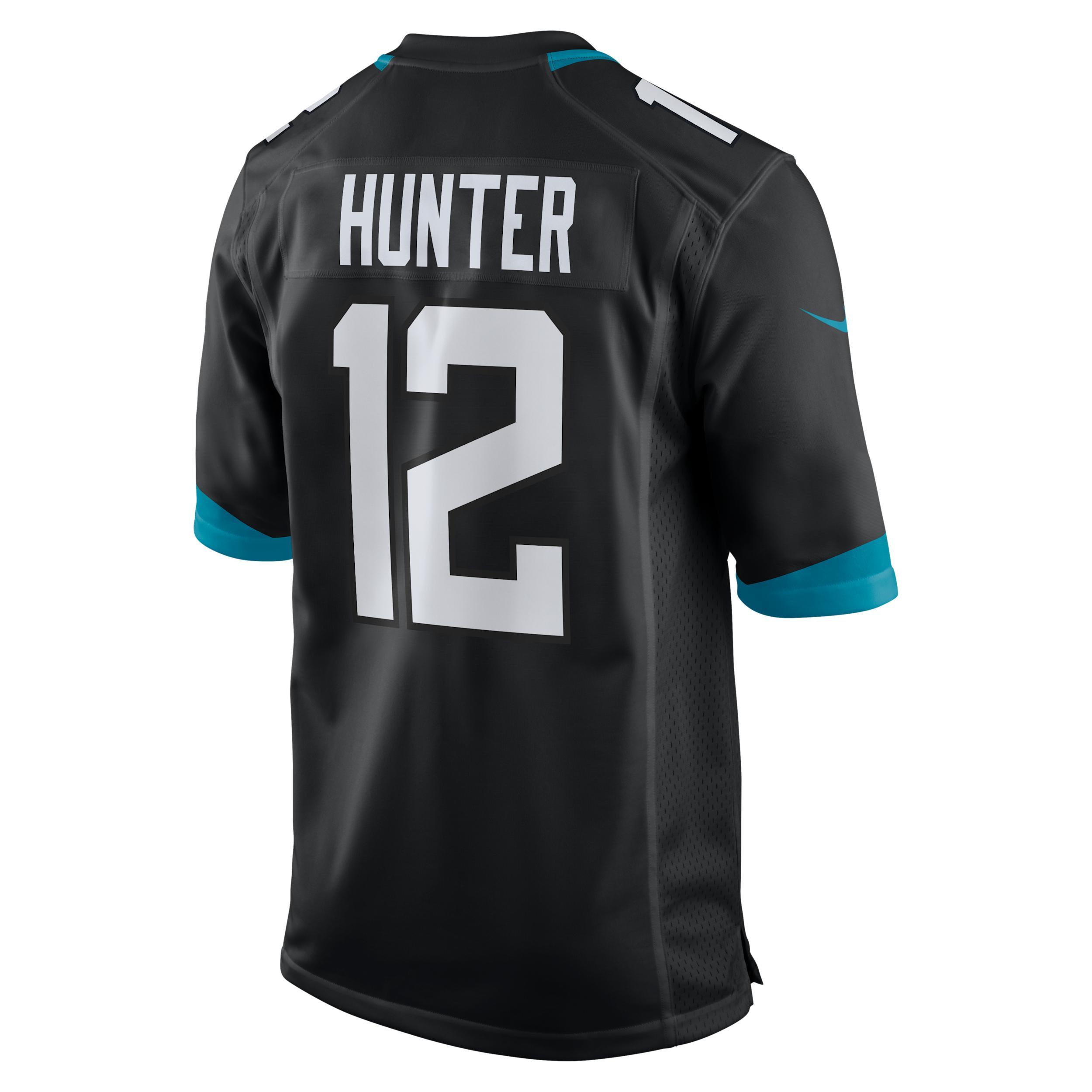 Travis Hunter Jacksonville Jaguars 2025 NFL Draft First Round Pick Nike Mens NFL Game Jersey | 67NMJJGA9NF-3EV Product Image