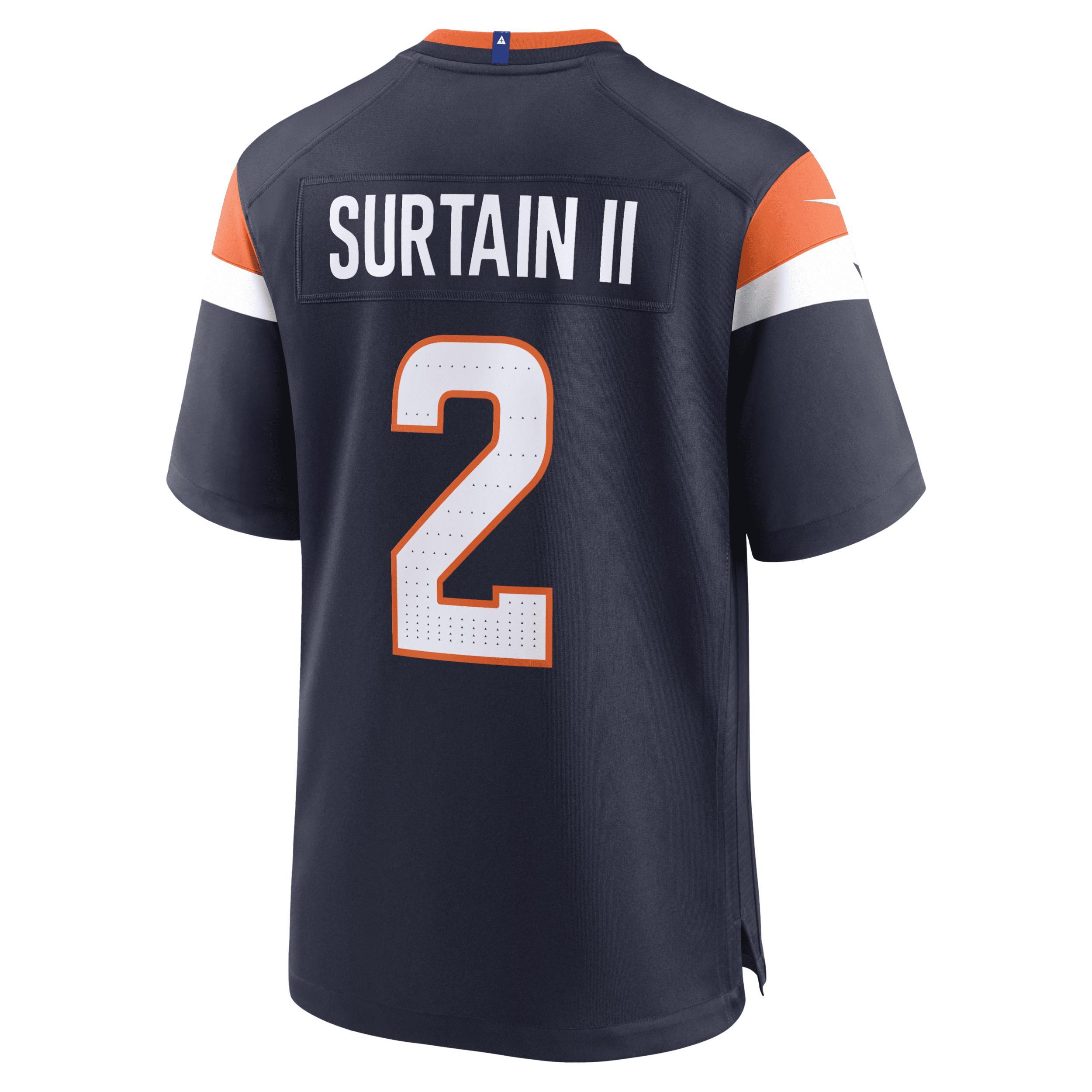 Patrick Surtain II Denver Broncos Nike Men's NFL Game Football Jersey Product Image