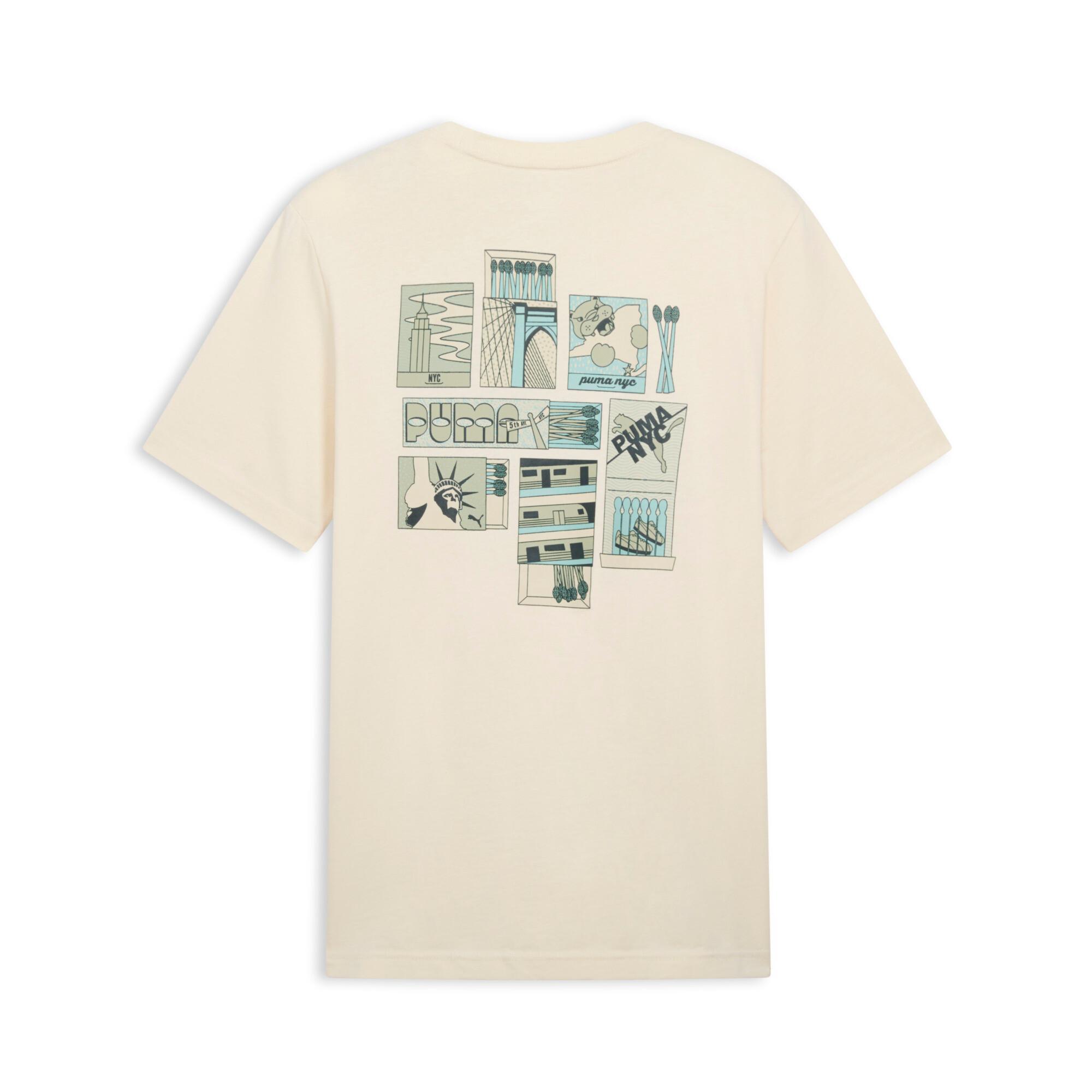 PUMA NYC Flagship Matchbook Men's T-Shirt Product Image