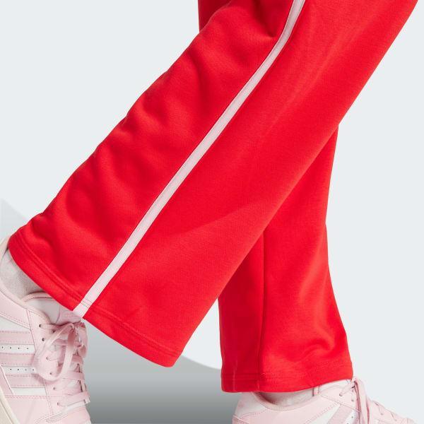 adidas Essentials Color Pop French Terry Pants Pure Ruby M Womens Product Image