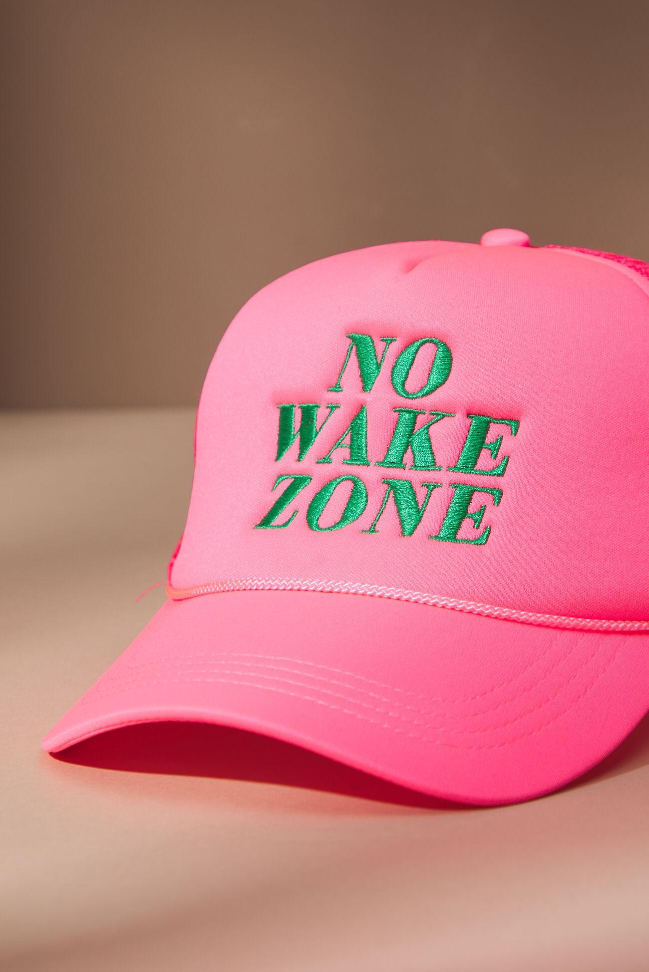 No Wake Zone Trucker Hat Product Image