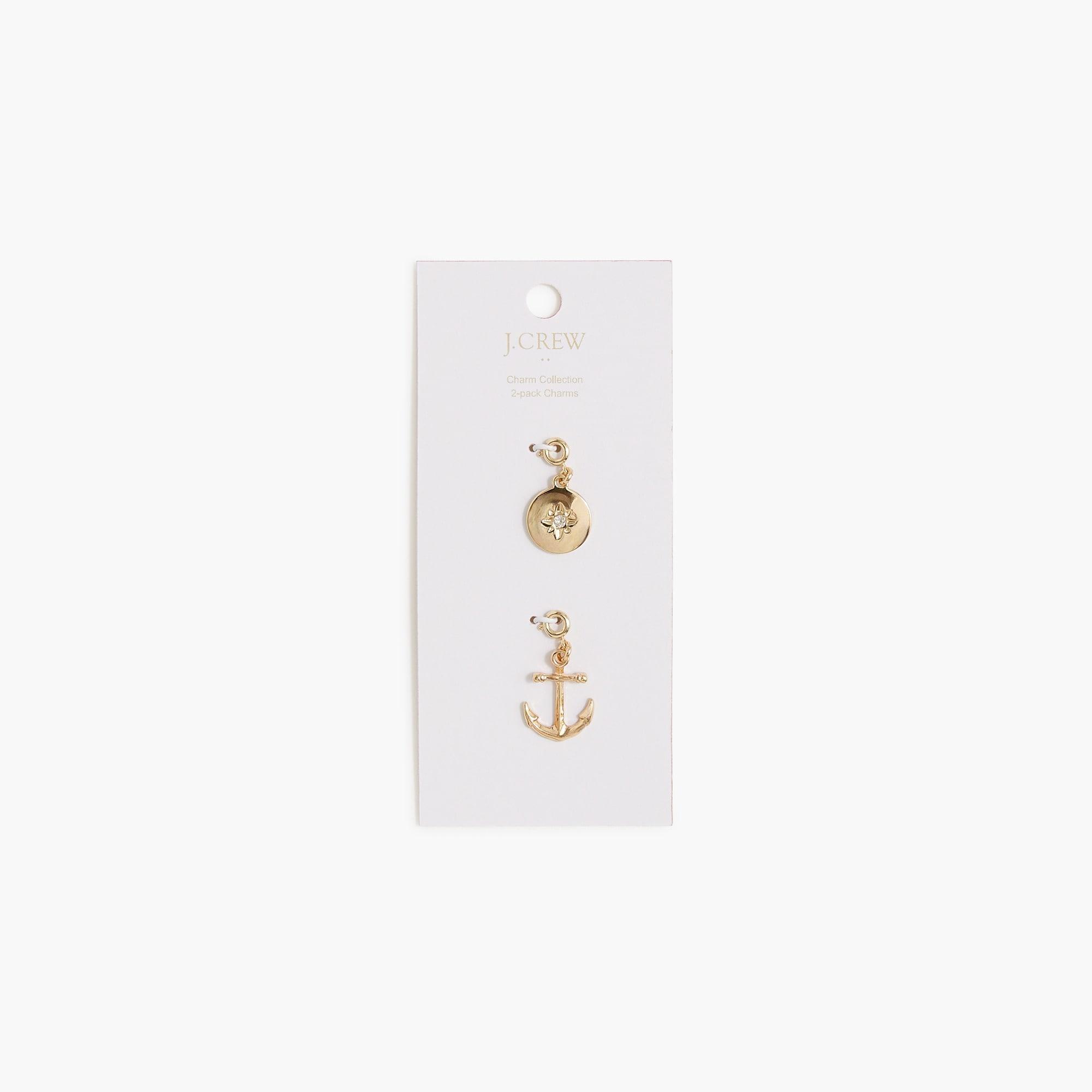 Anchor and compass charms set-of-two Product Image