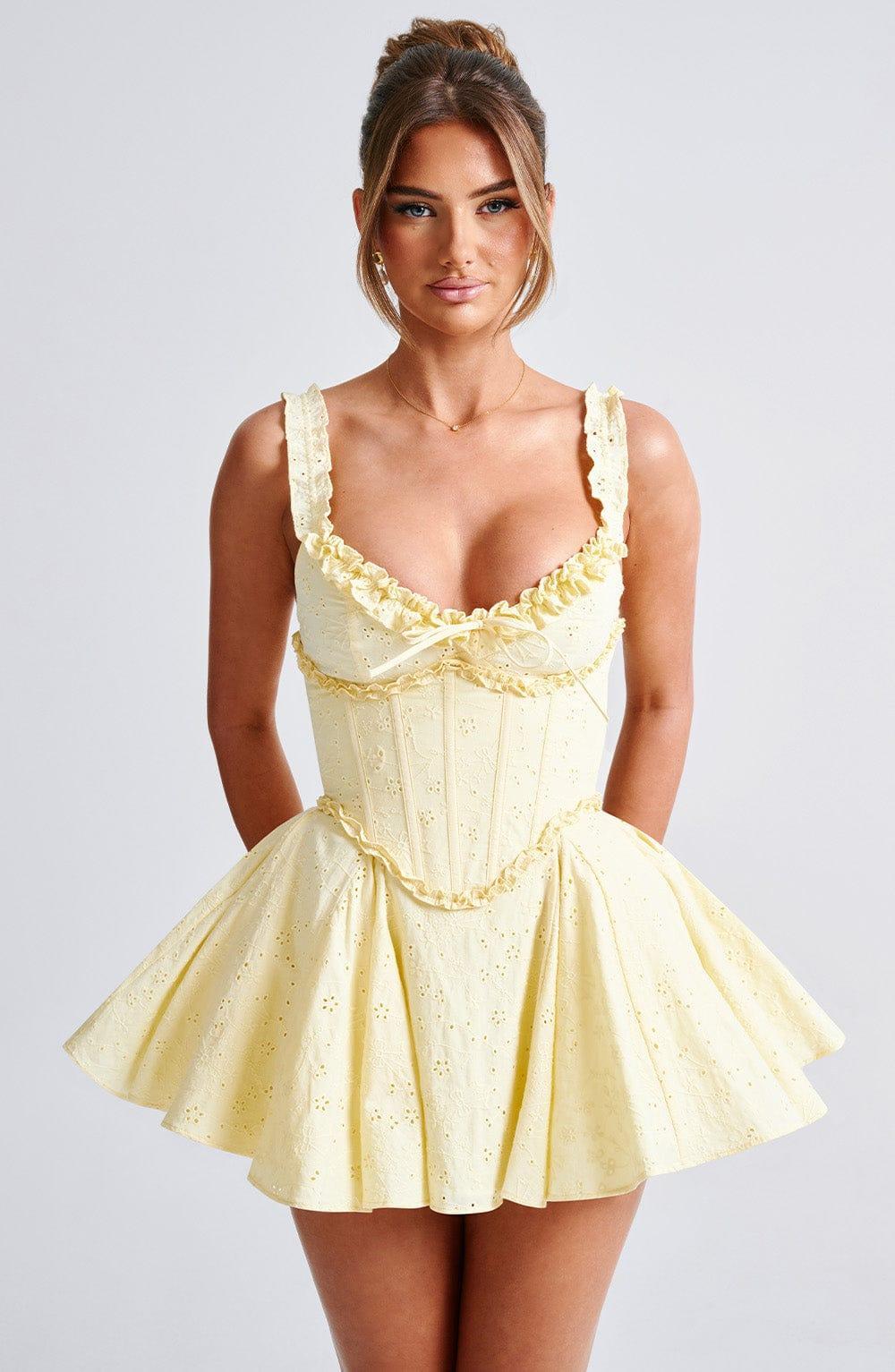 Elva Playsuit - Lemon Product Image