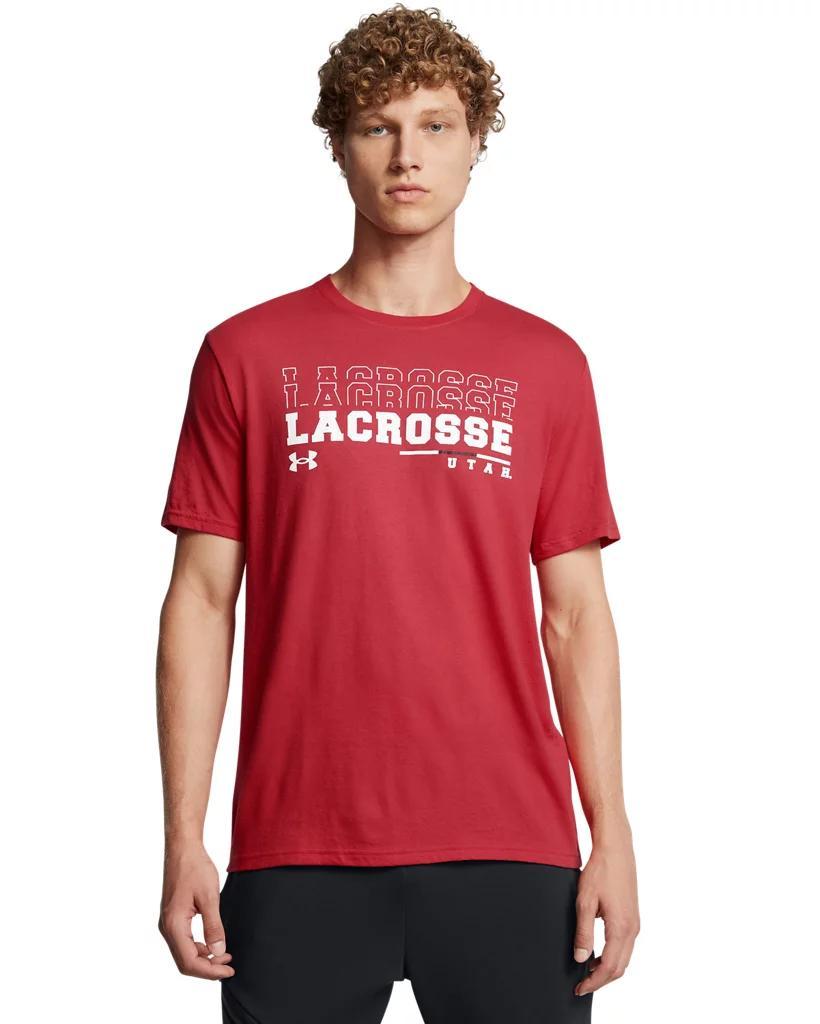 Men's UA Performance Cotton Collegiate T-Shirt Product Image