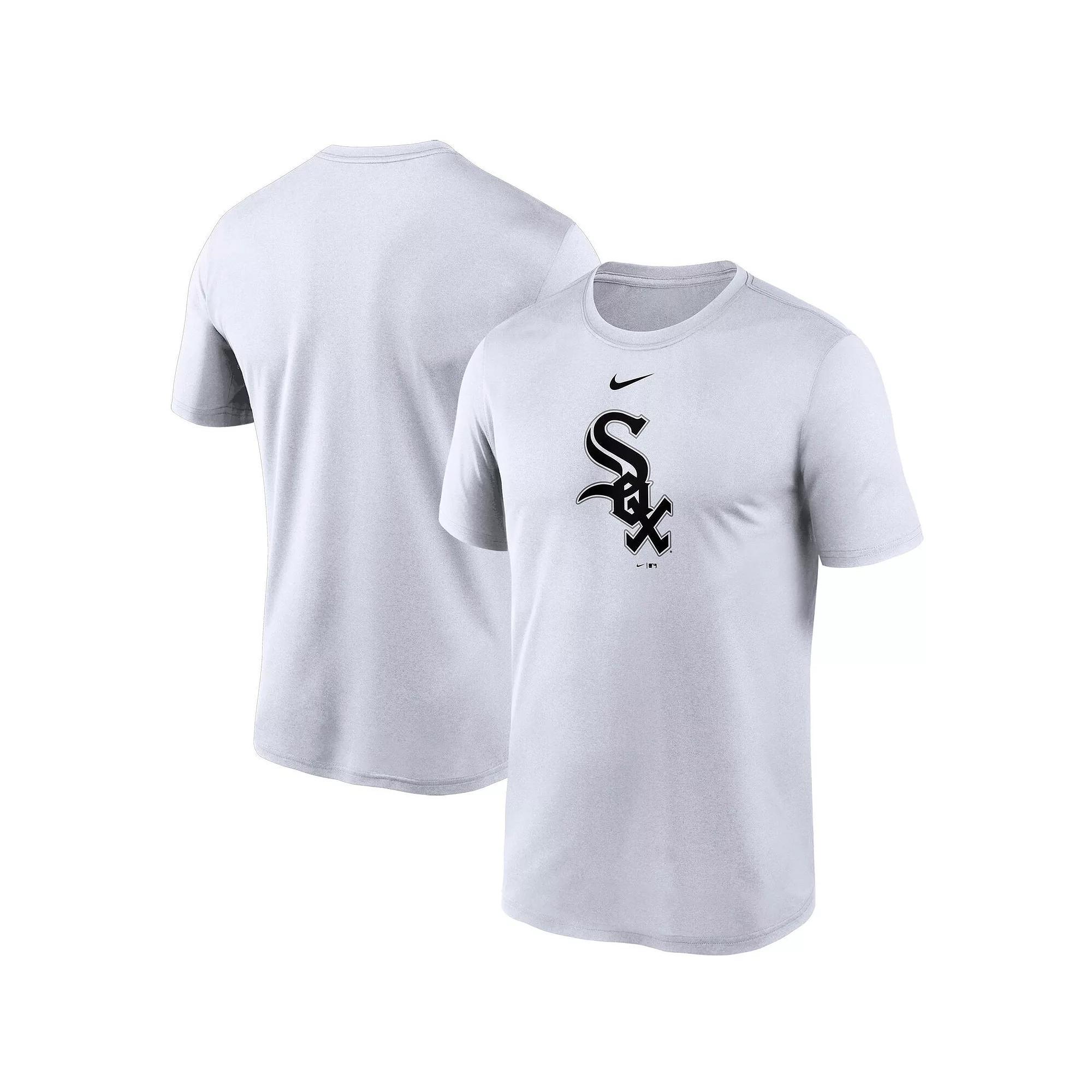 Men's Nike White Chicago White Sox Large Logo Legend Performance T-Shirt,  Product Image