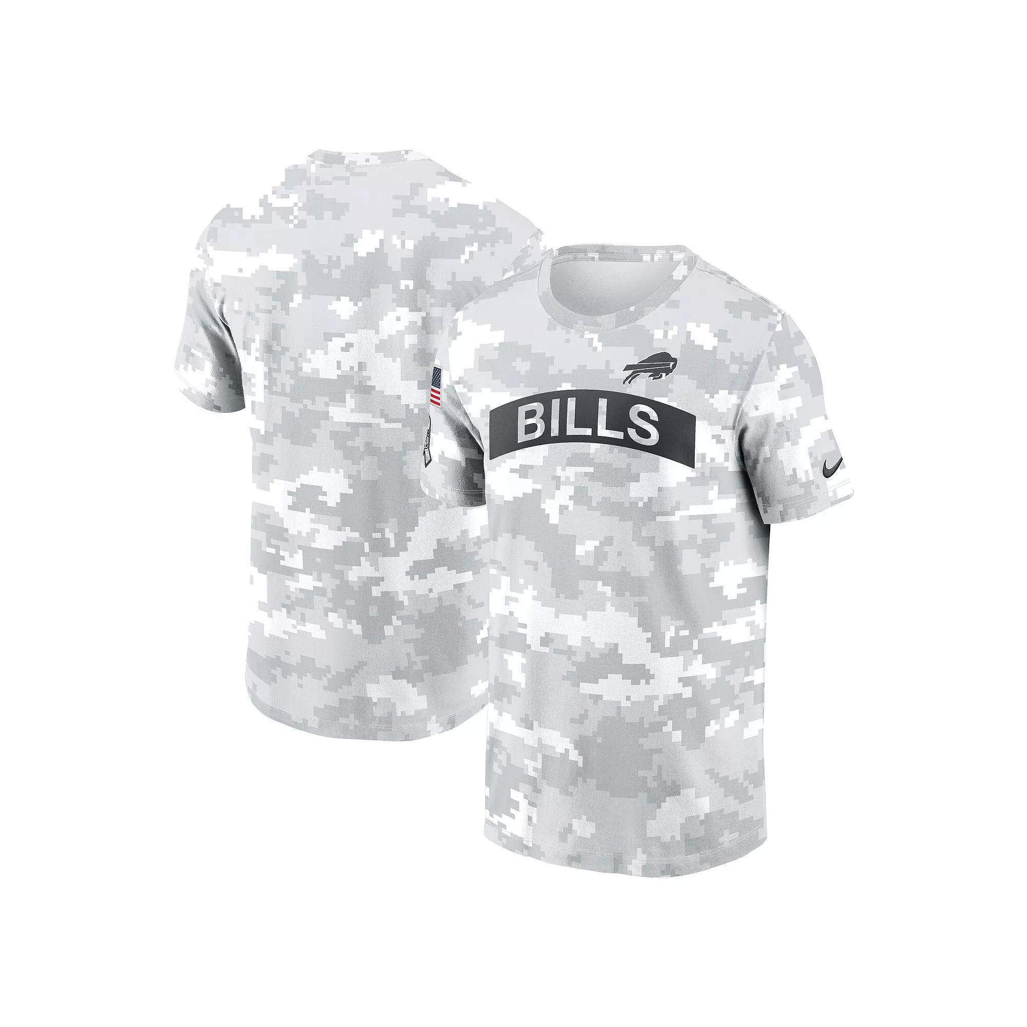Men's Nike White Buffalo Bills 2024 Salute To Service Big & Tall Performance T-Shirt, Size: 3XLT Product Image