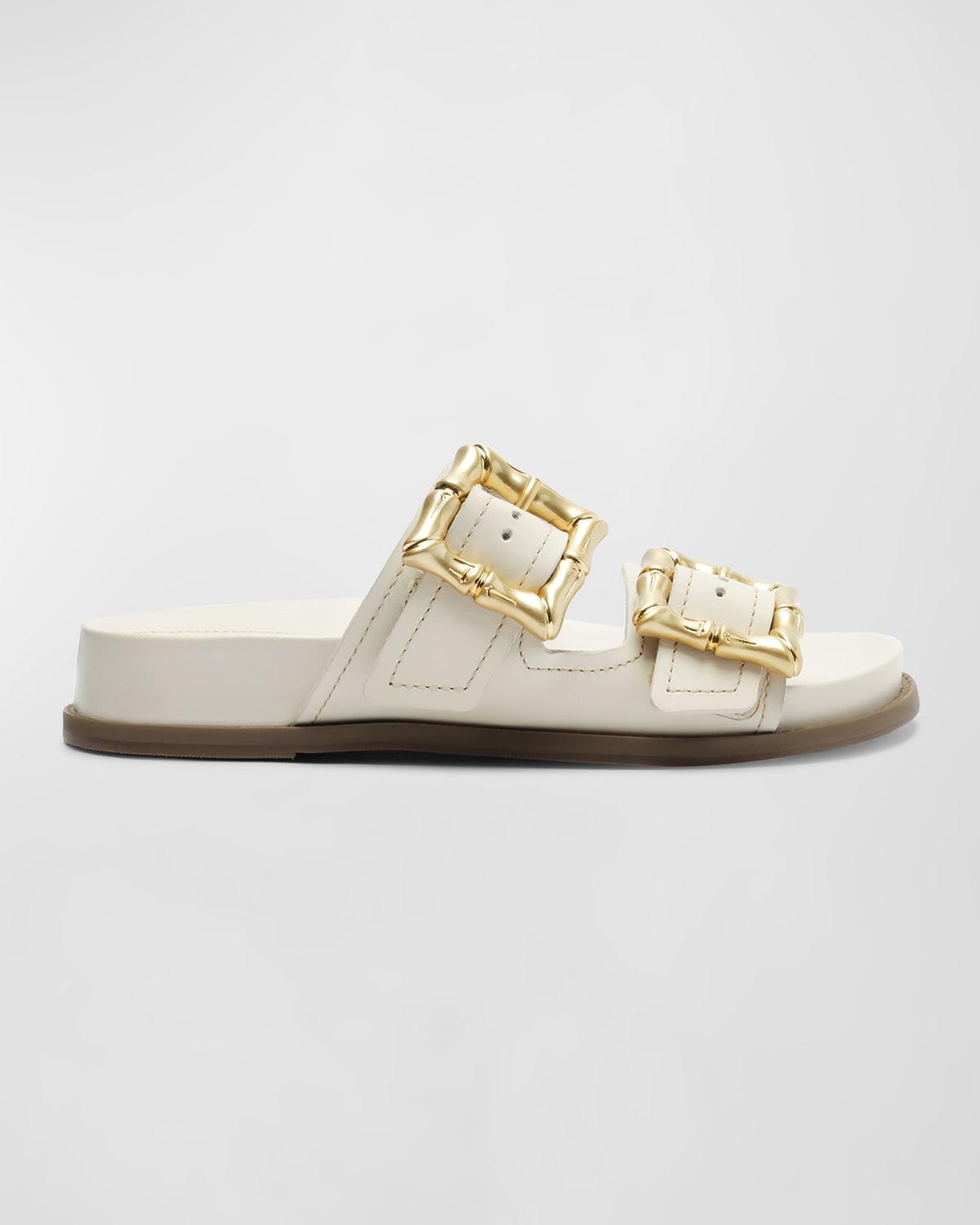 Enola Dual-Buckle Sporty Slide Sandals Product Image