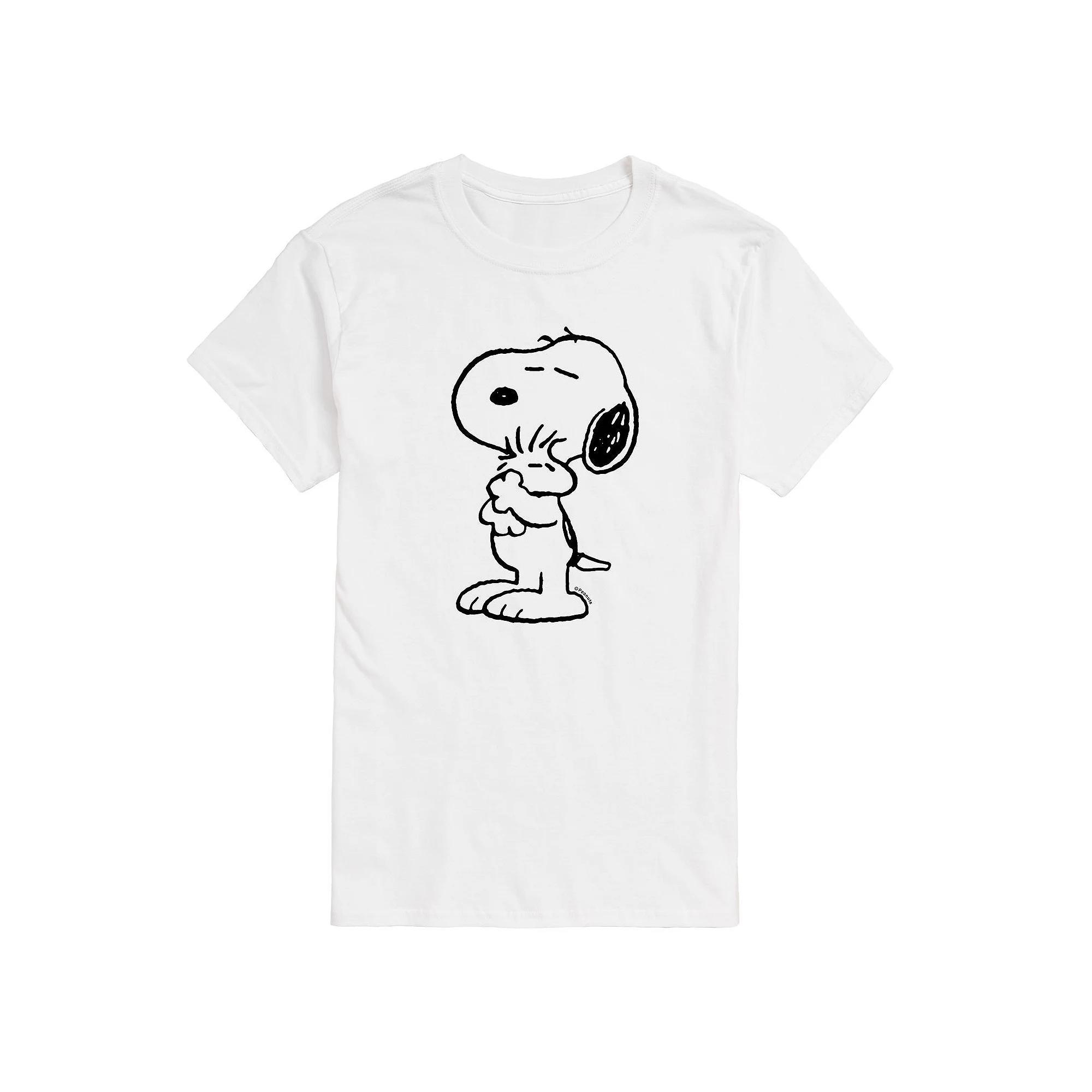 Men's Peanuts Snoopy Love Woodstock Tee,  Product Image